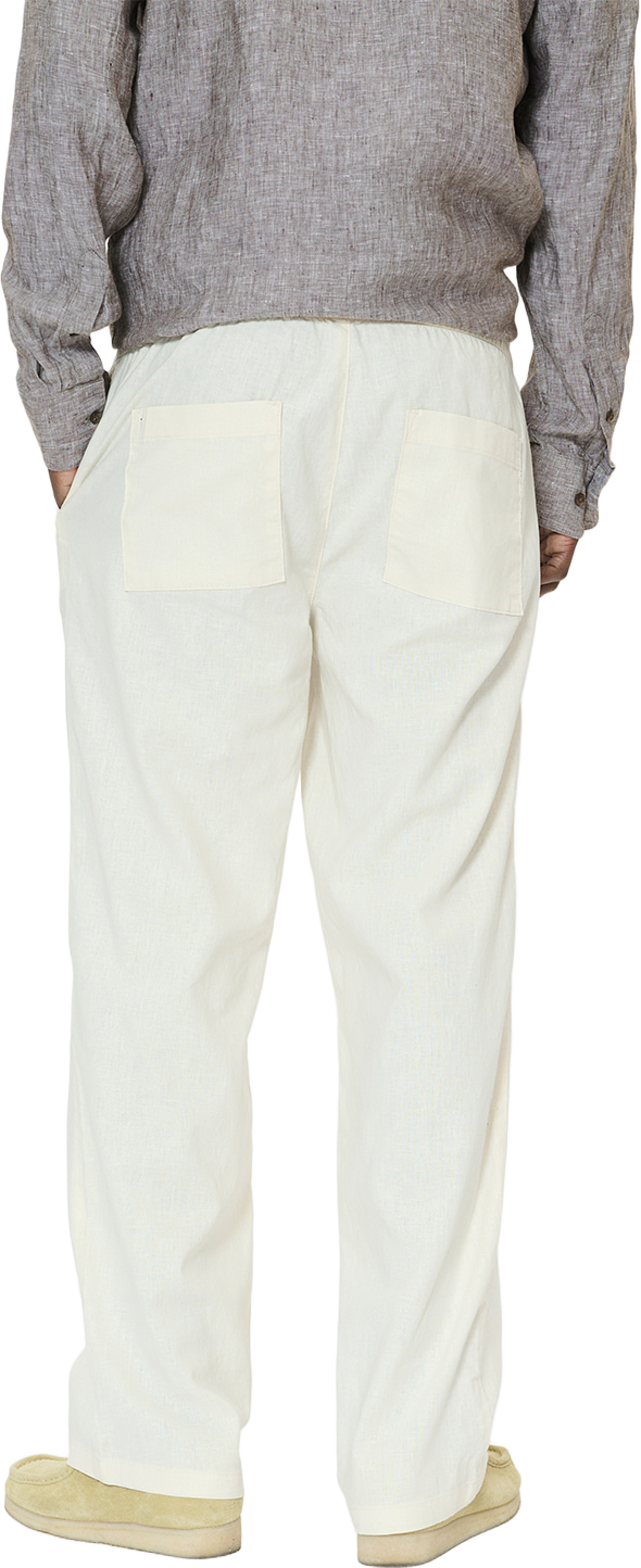 Barton Wide Pants, från Matinique, i färgen Eggnog. Klicka för att öppna bilden i stort format