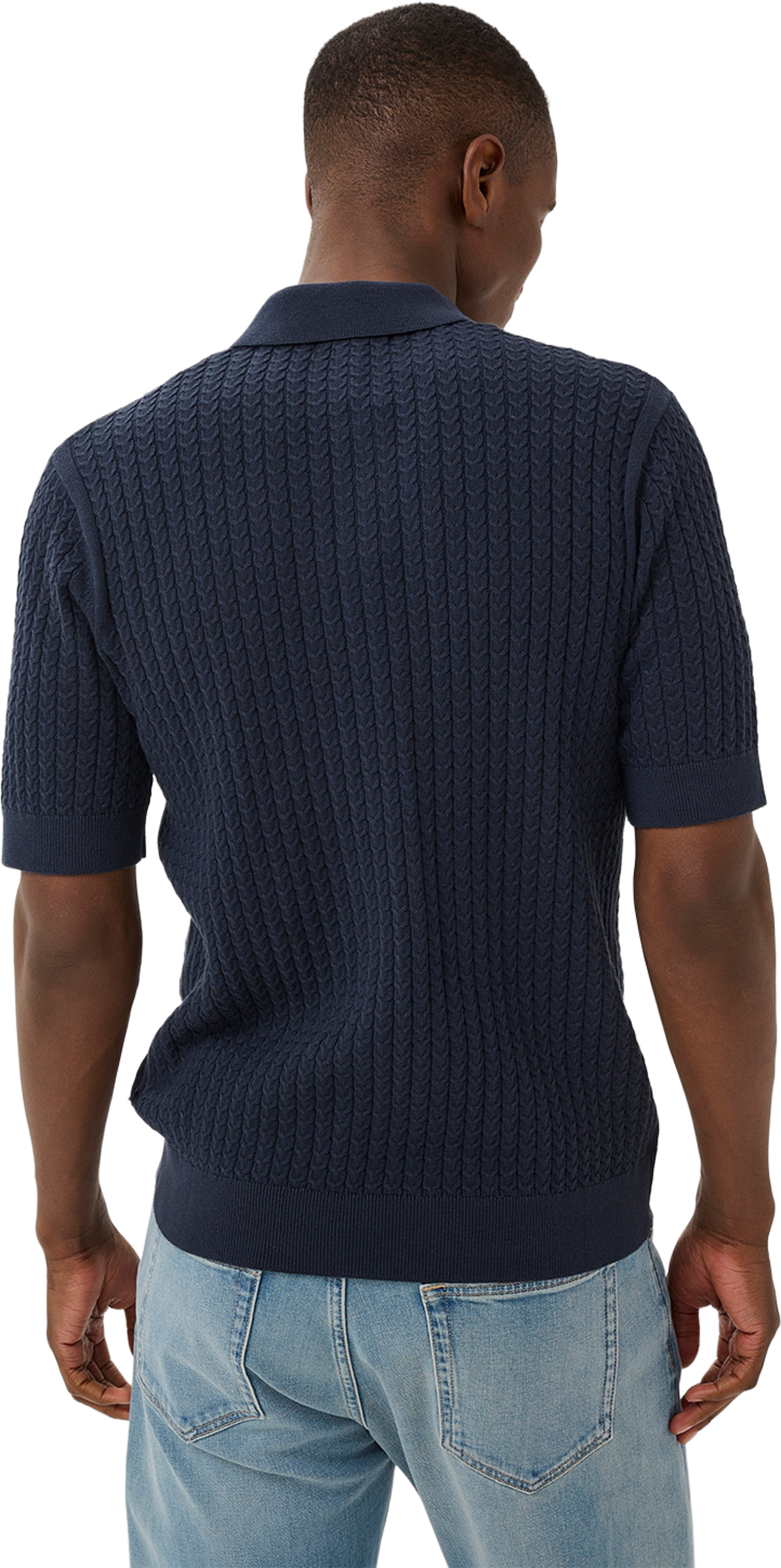 Polo Bb, från Matinique, i färgen Dark Navy. Klicka för att öppna bilden i stort format