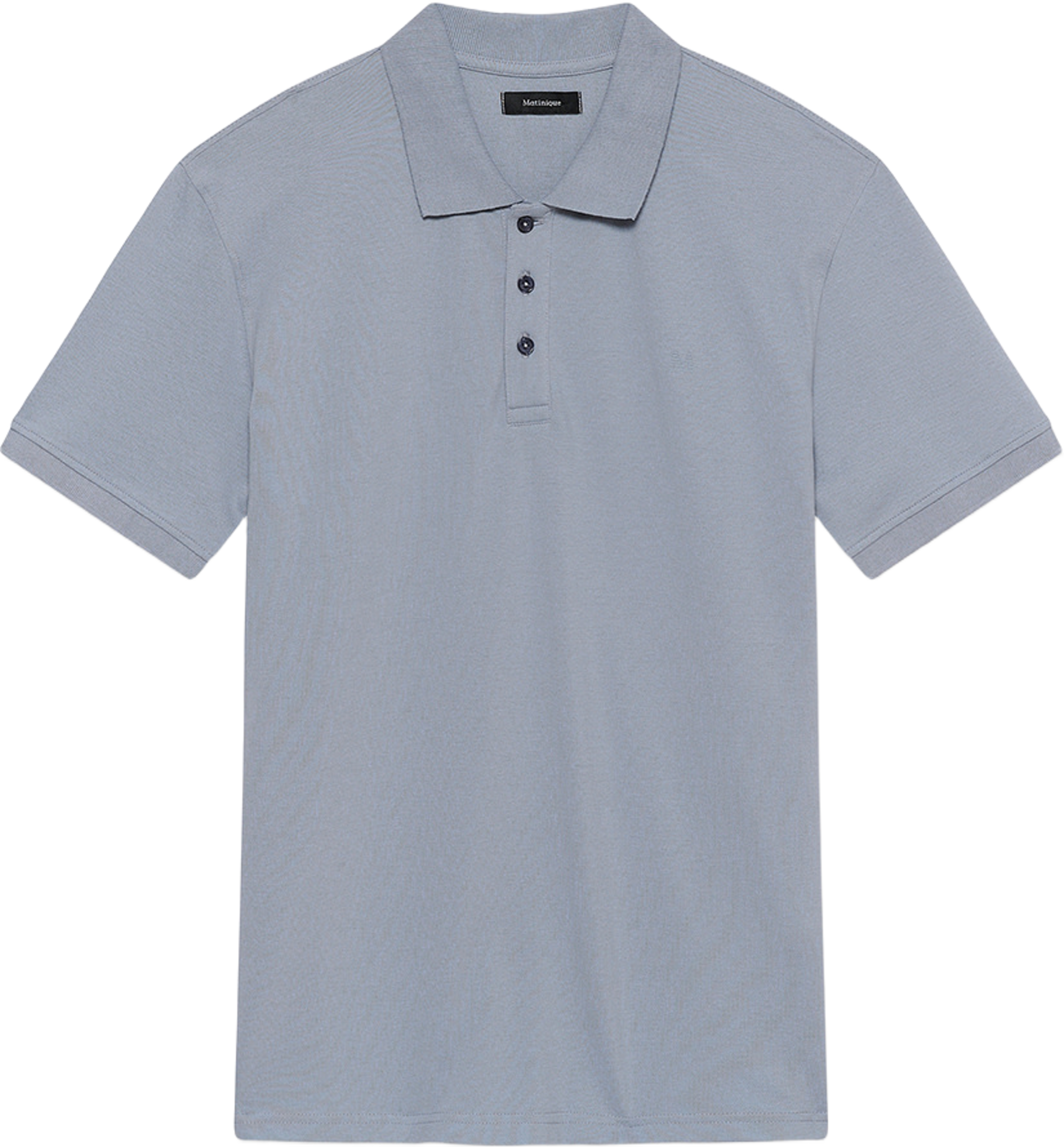 MApoleo Melange Poloshirt, från Matinique, i färgen Tradewinds. Klicka för att öppna bilden i stort format