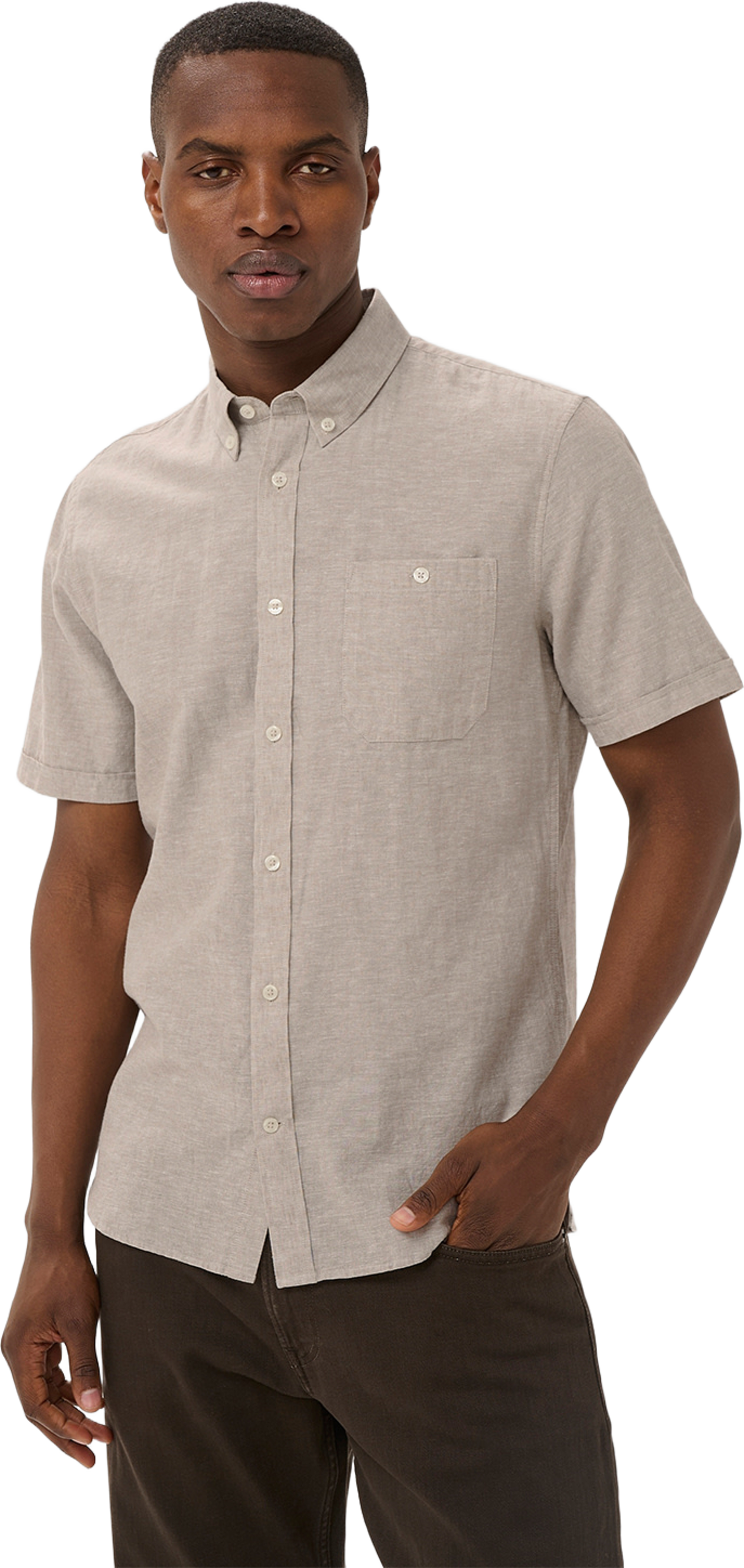 Trostol Shirt, från Matinique, i färgen Winter Twig. Klicka för att öppna bilden i stort format