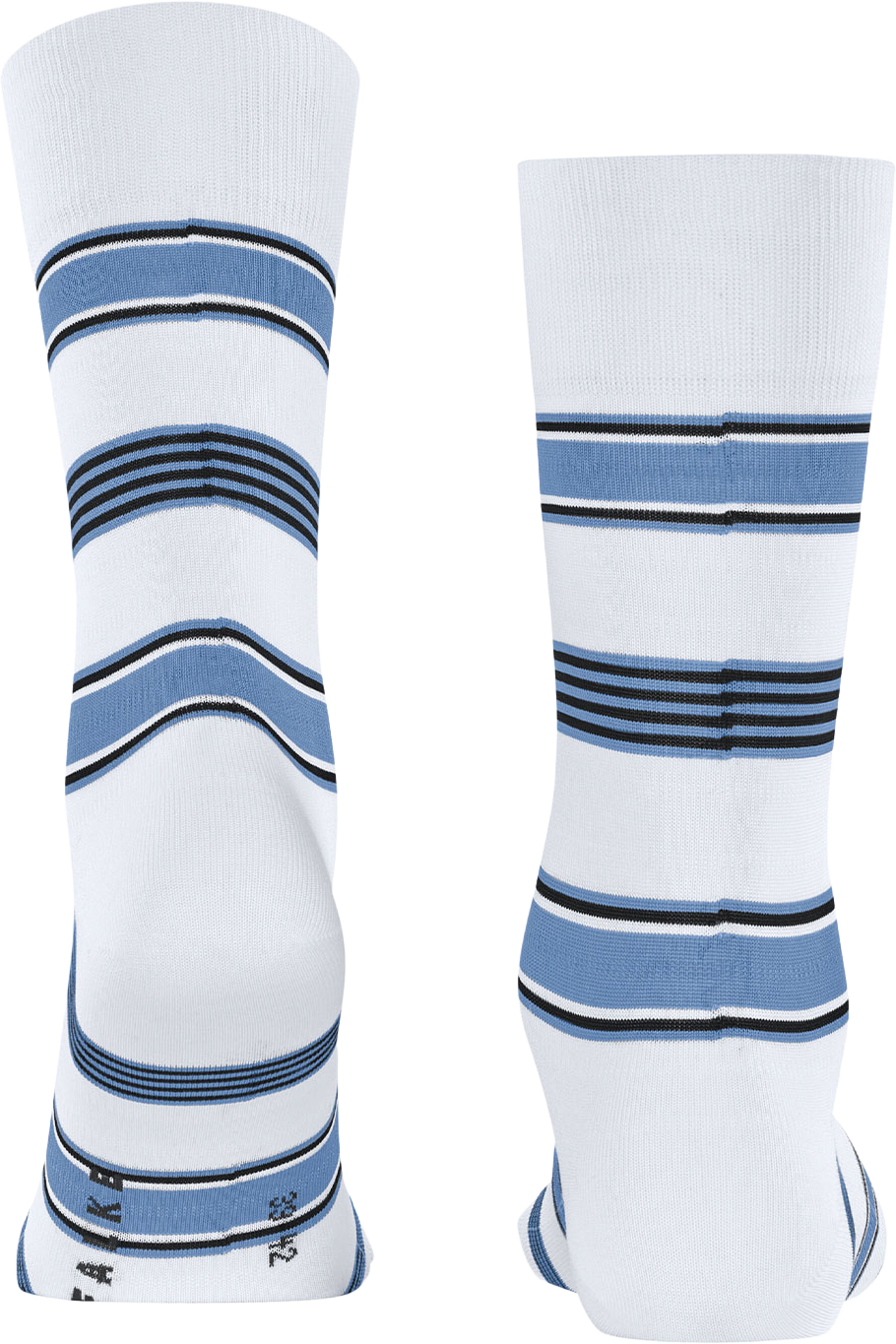 Marina Stripe, från Falke, i färgen White. Klicka för att öppna bilden i stort format