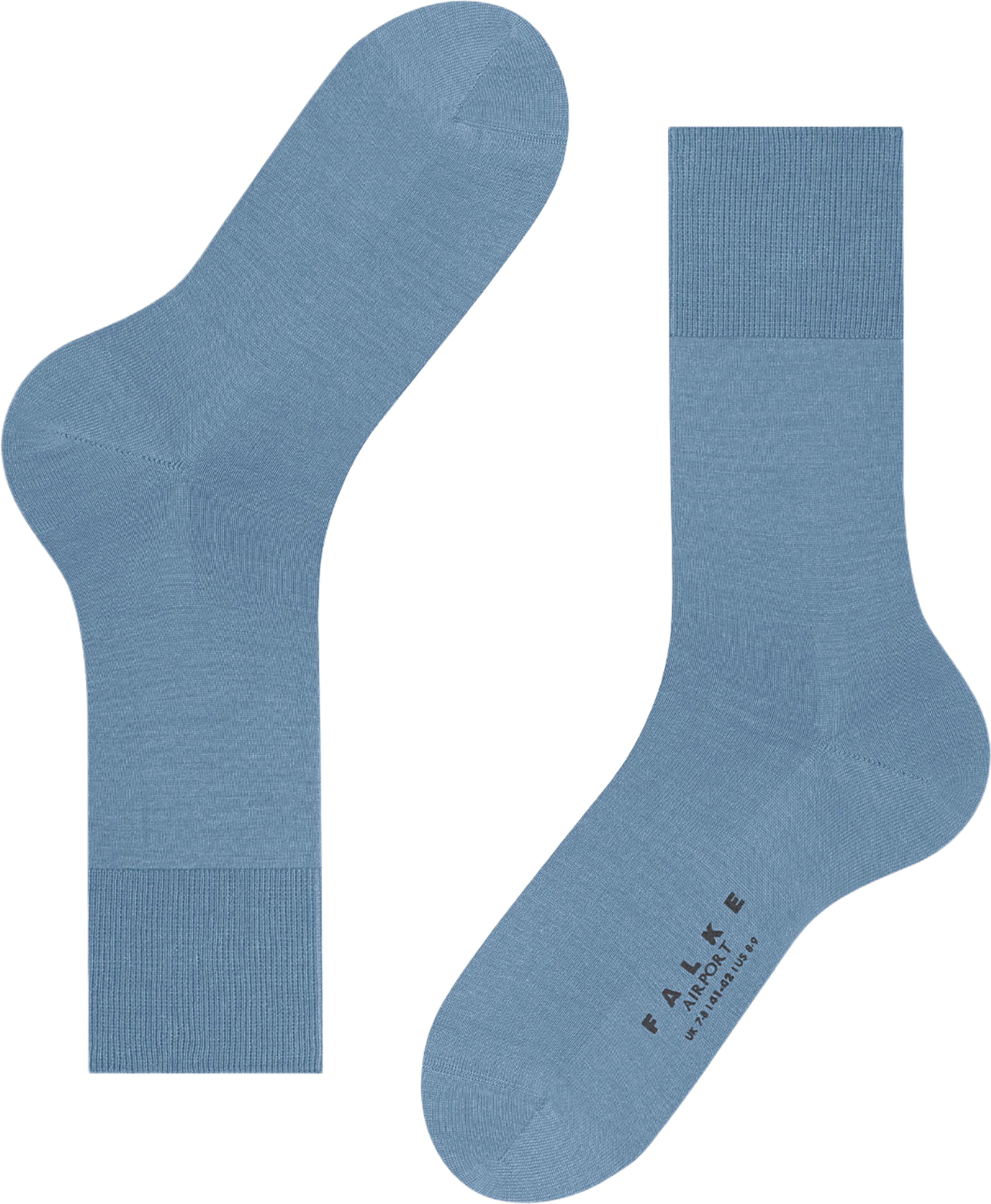 Airport, från Falke, i färgen Sky Blue. Klicka för att öppna bilden i stort format