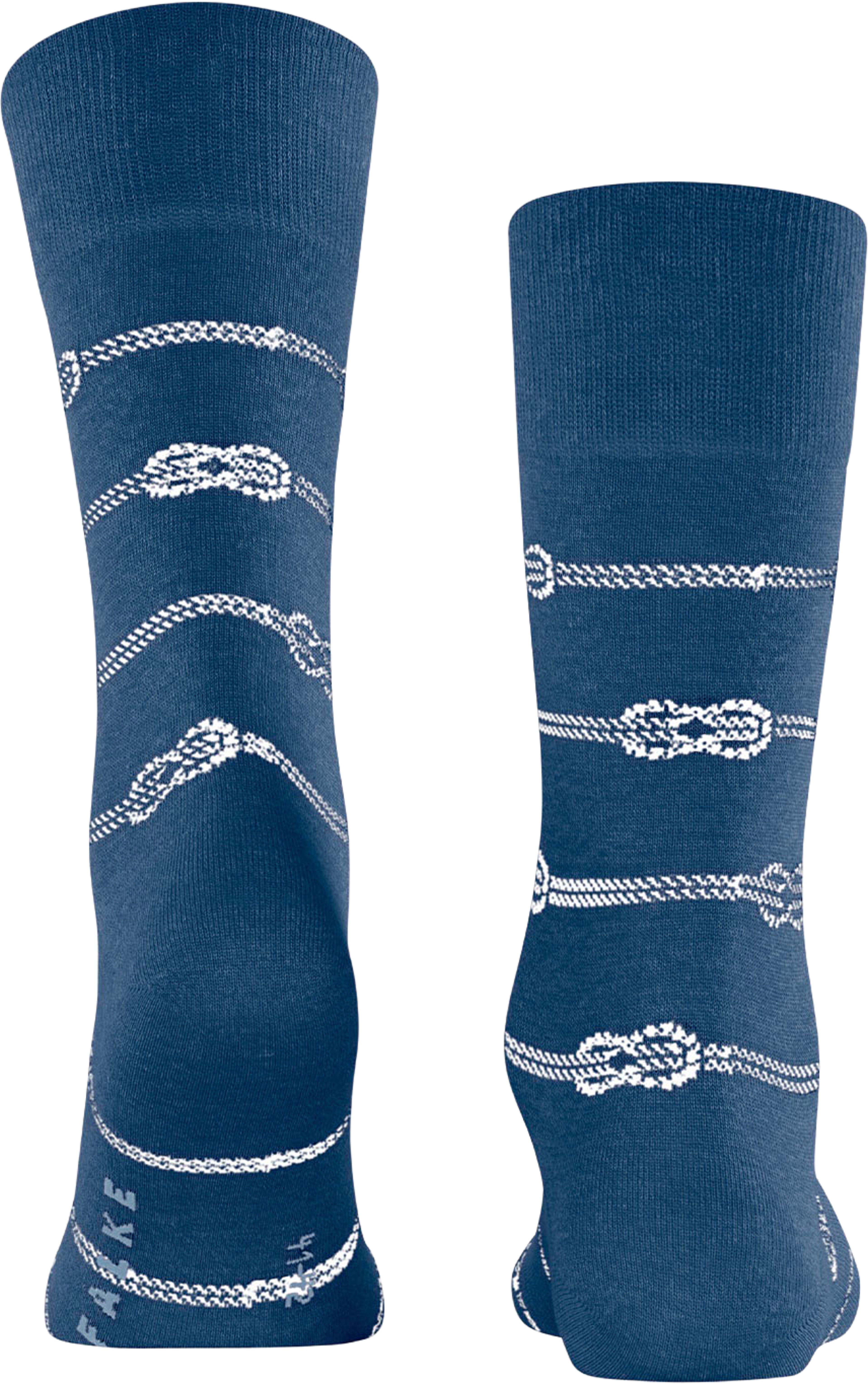 Sailing Rope, från Falke, i färgen Mingblue. Klicka för att öppna bilden i stort format