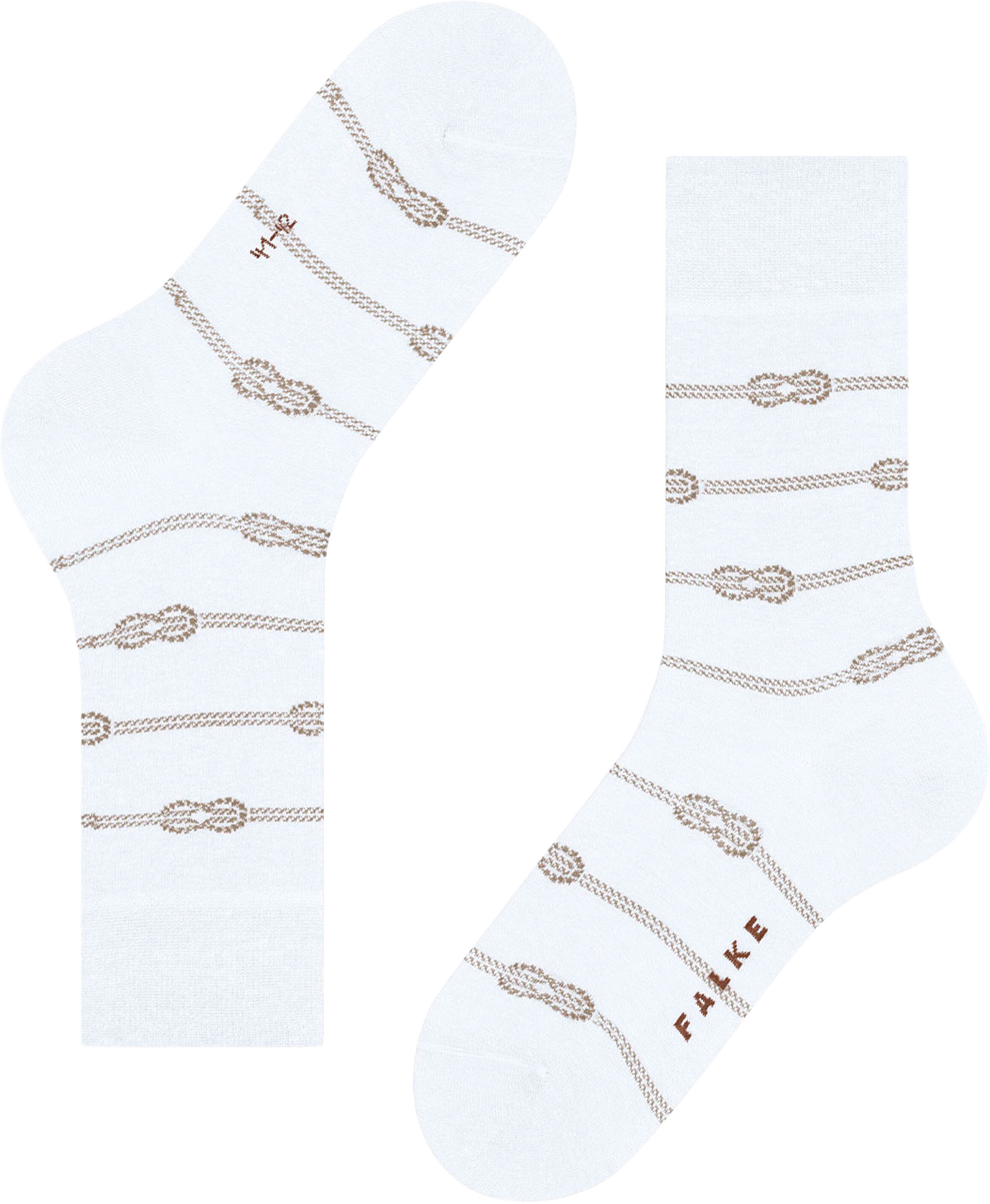 Sailing Rope, från Falke, i färgen White. Klicka för att öppna bilden i stort format