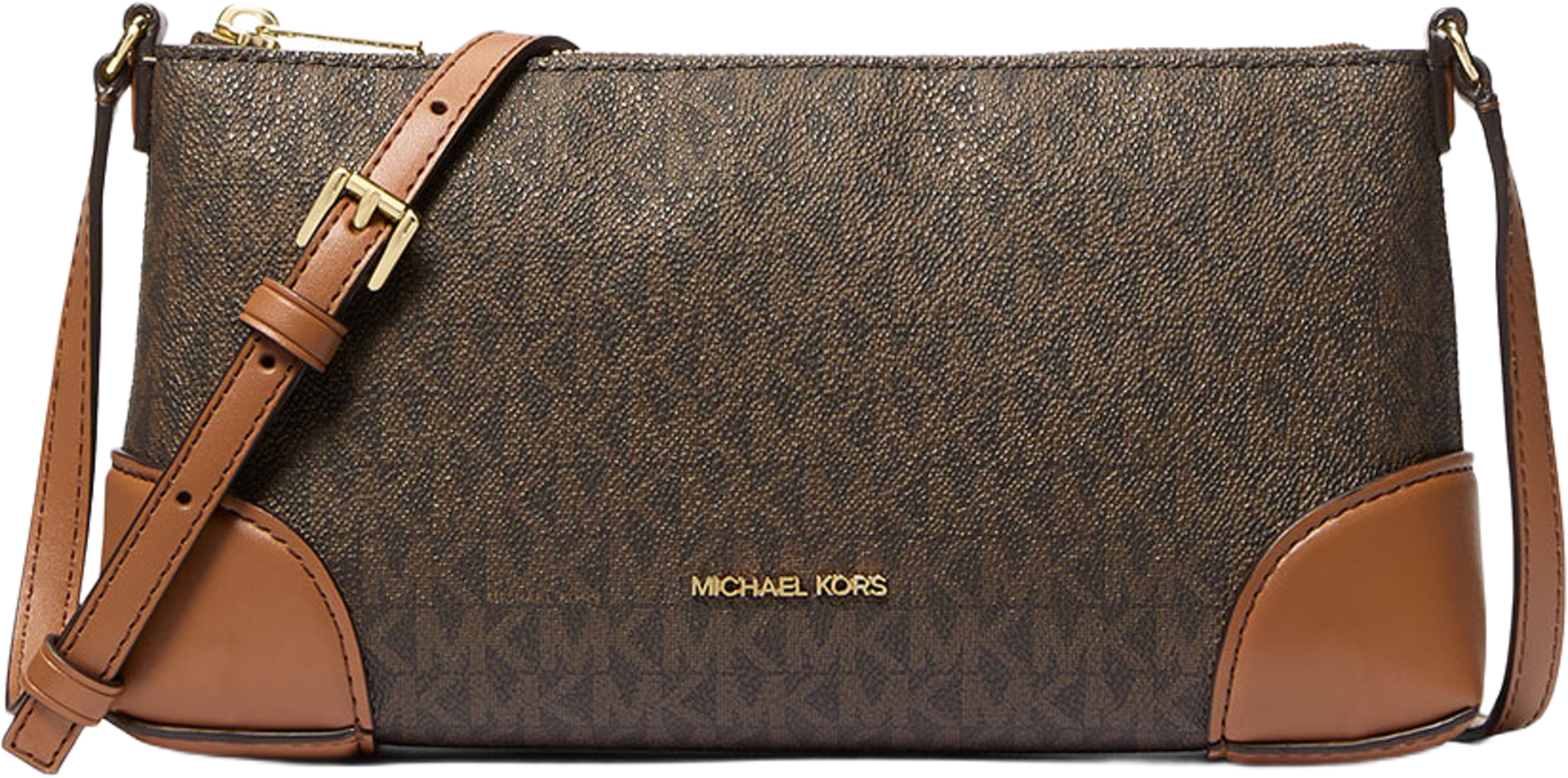 Murphy Small Crossbody Bag, från Michael Kors, i färgen Brn/Acorn. Klicka för att öppna bilden i stort format