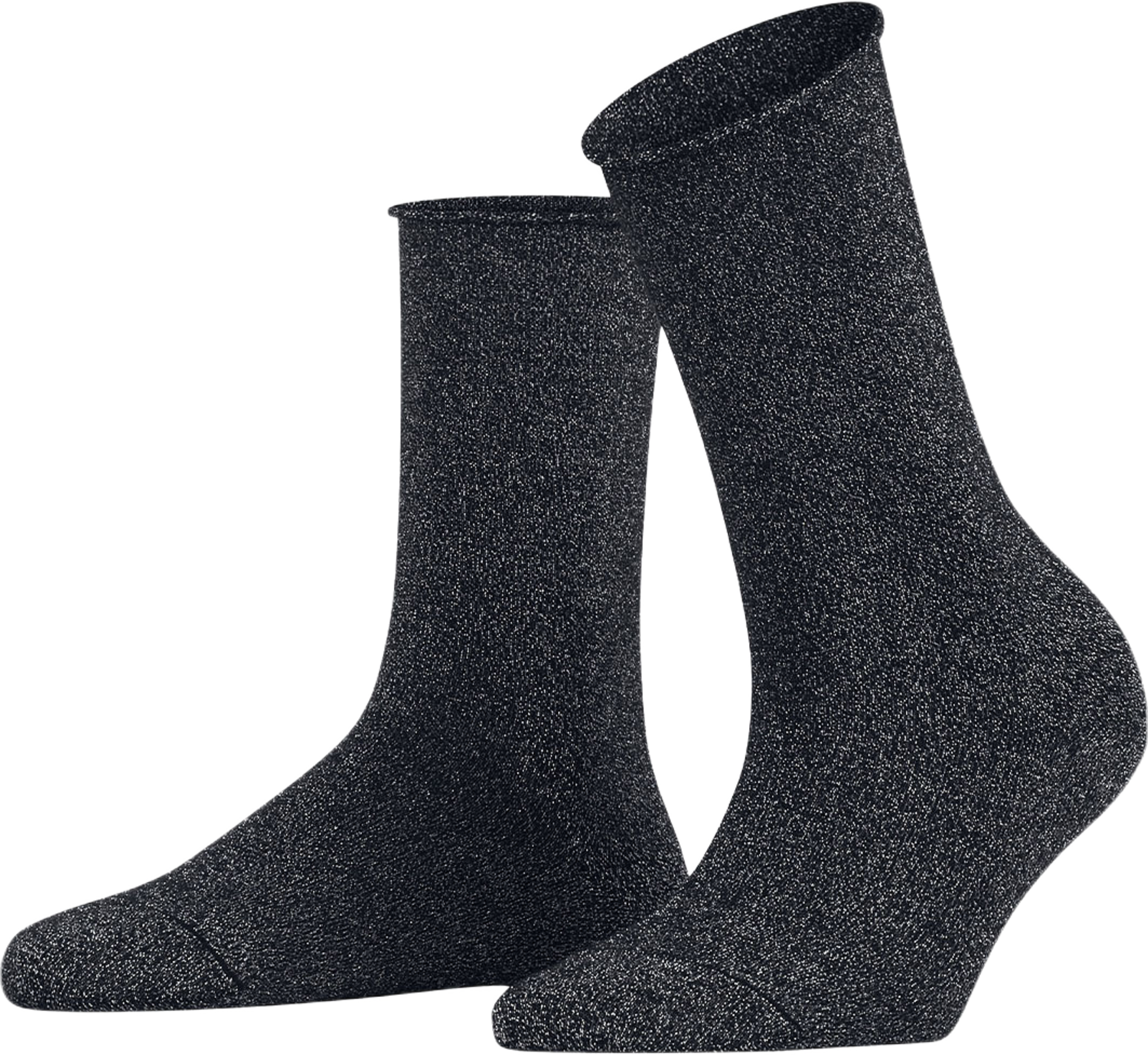 Shiny, från Falke, i färgen Dark Navy. Klicka för att öppna bilden i stort format