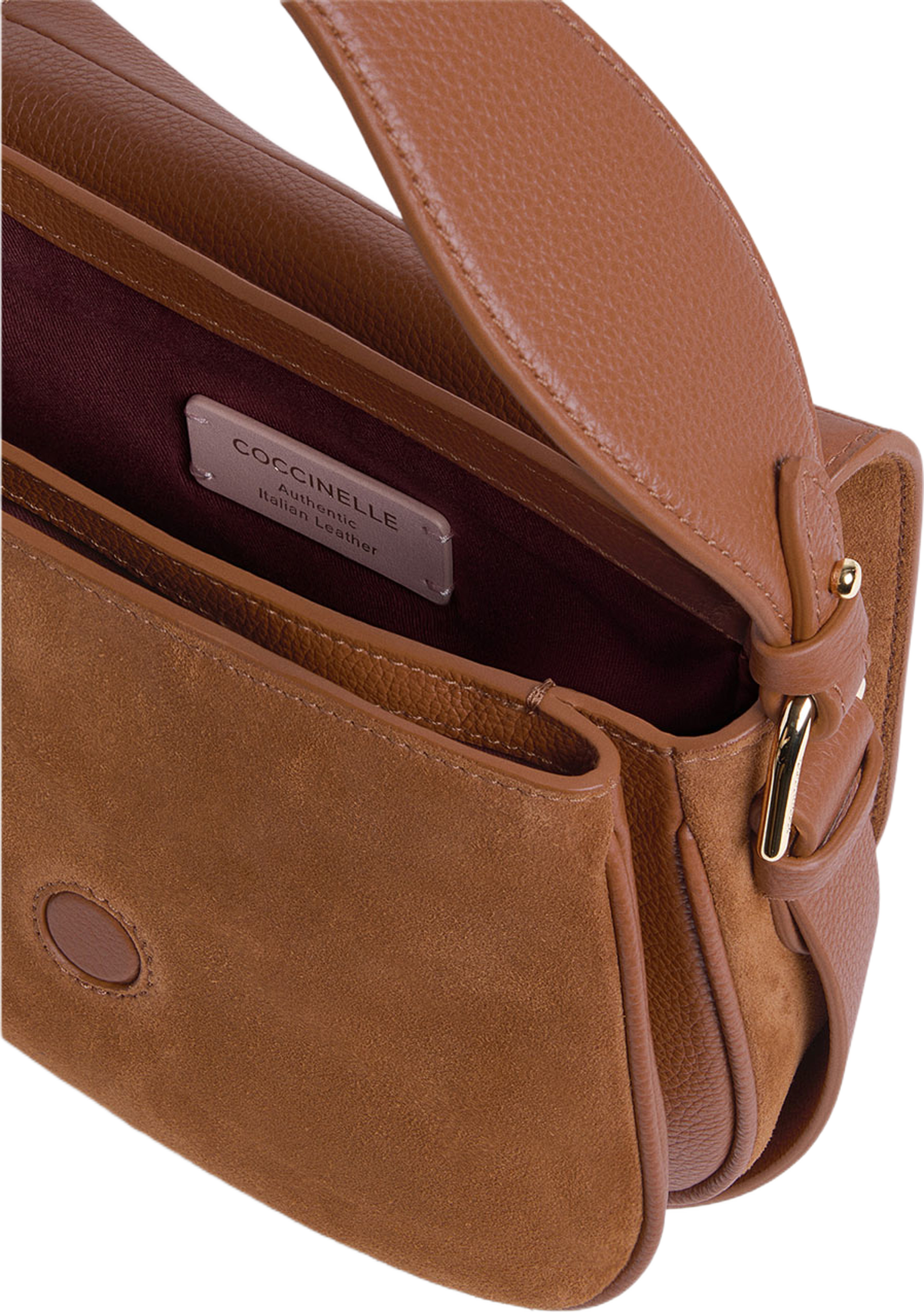 COCCINELLEMAVERY SUEDE BI, från Coccinelle, i färgen Cognac/Cognac. Klicka för att öppna bilden i stort format