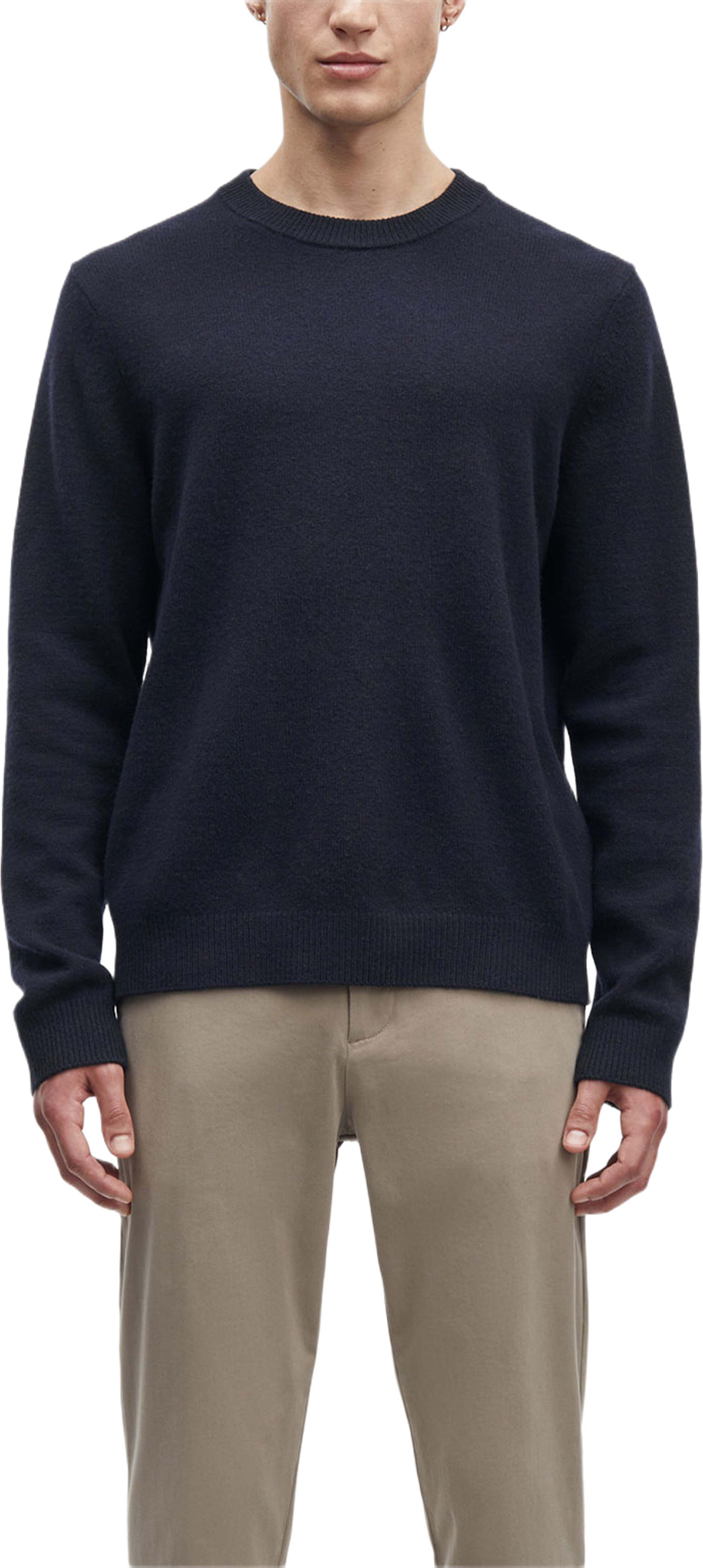 Isak Knit Sweater 15010, från SAMSOE SAMSOE, i färgen Salute. Klicka för att öppna bilden i stort format