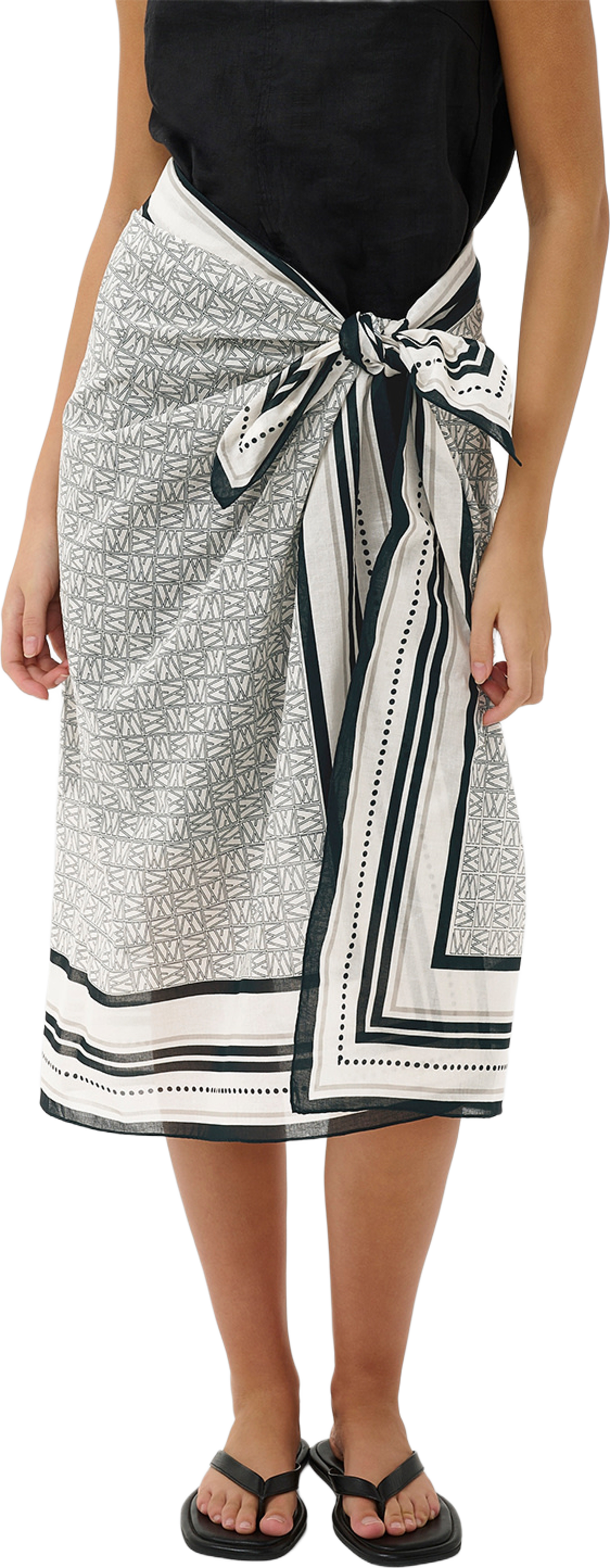 Sillica Sarong, från Inwear, i färgen Non Color Iw Logo. Klicka för att öppna bilden i stort format