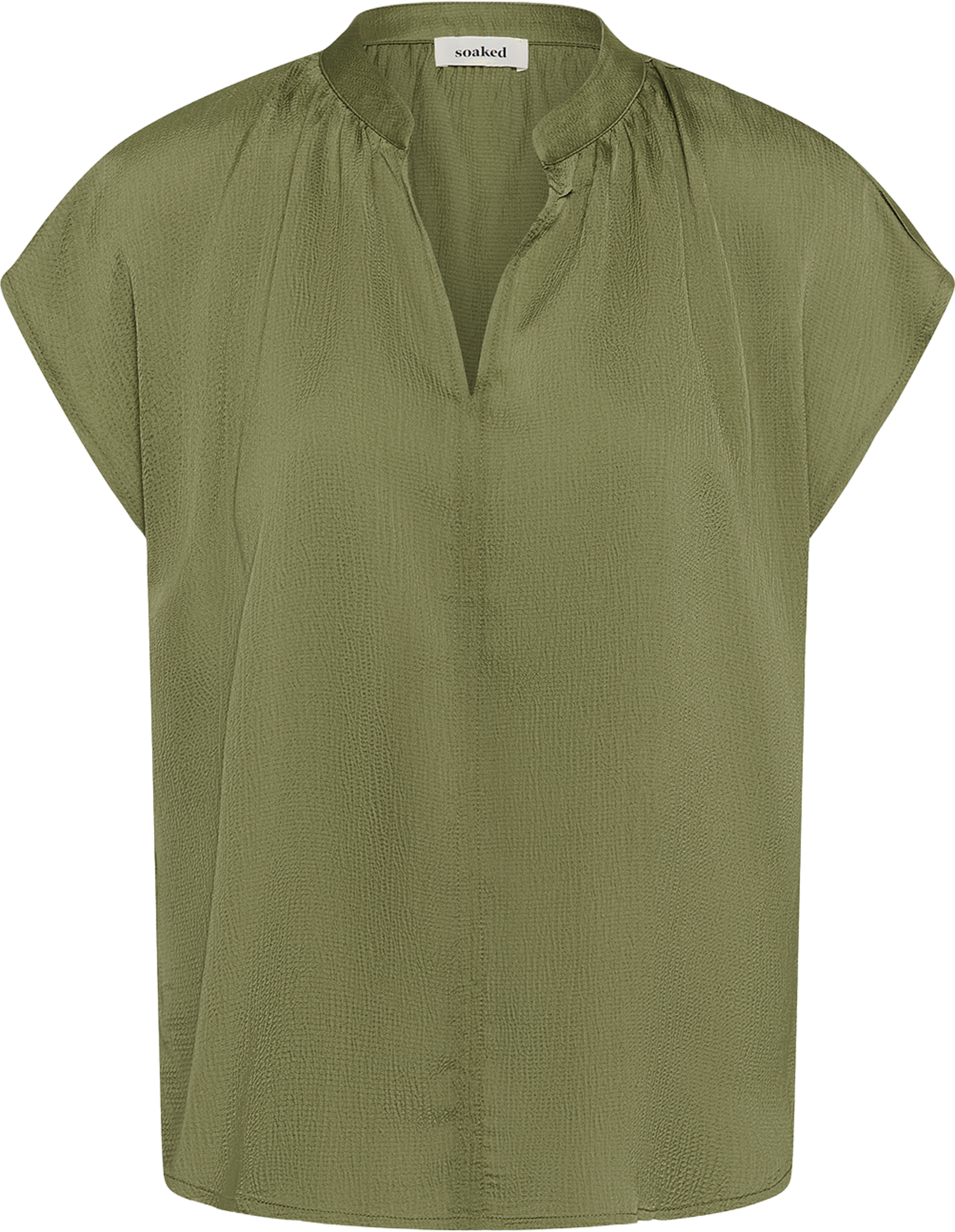 Paris top, från Soaked In Luxury, i färgen Oil Green. Klicka för att öppna bilden i stort format