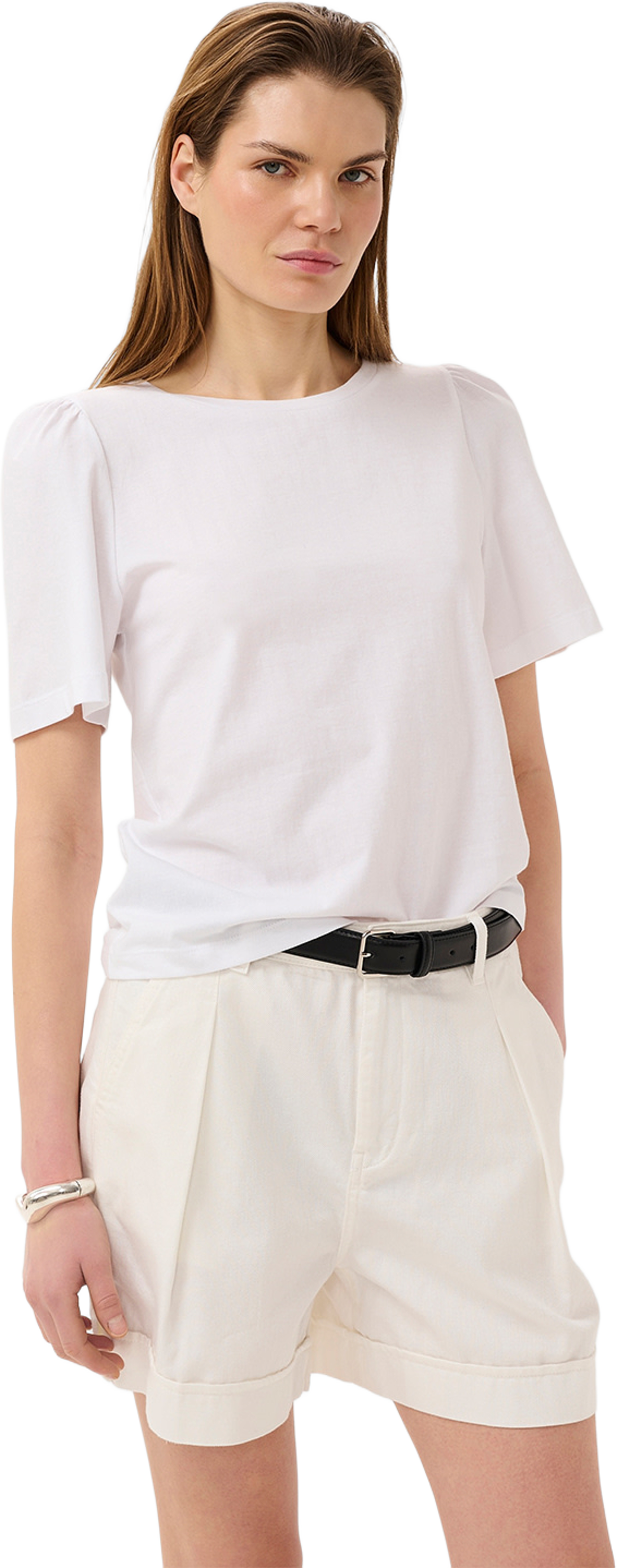 Pfia Gathering Tshirt, från Inwear, i färgen Pure White. Klicka för att öppna bilden i stort format