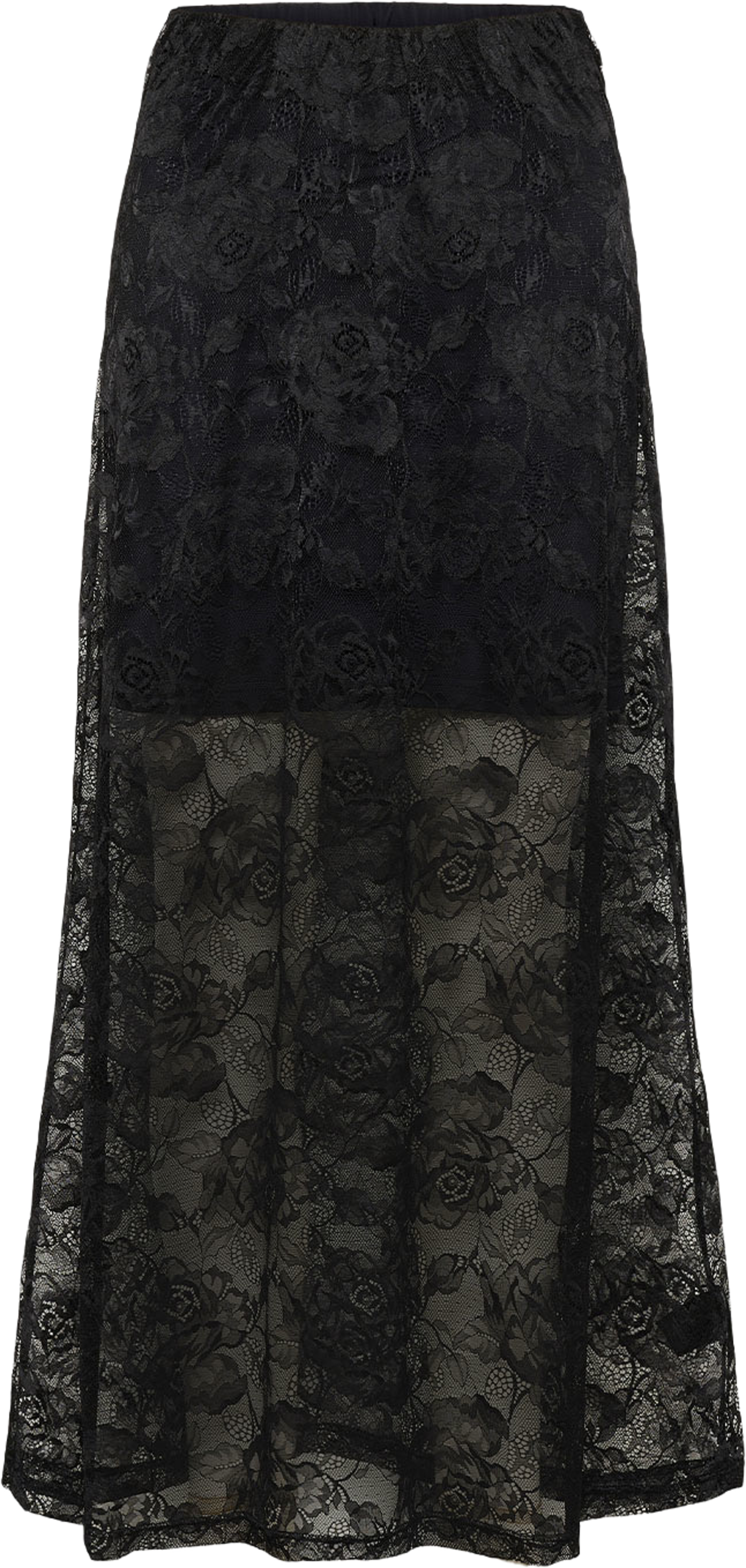 Leala Skirt, från Gestuz, i färgen Black. Klicka för att öppna bilden i stort format