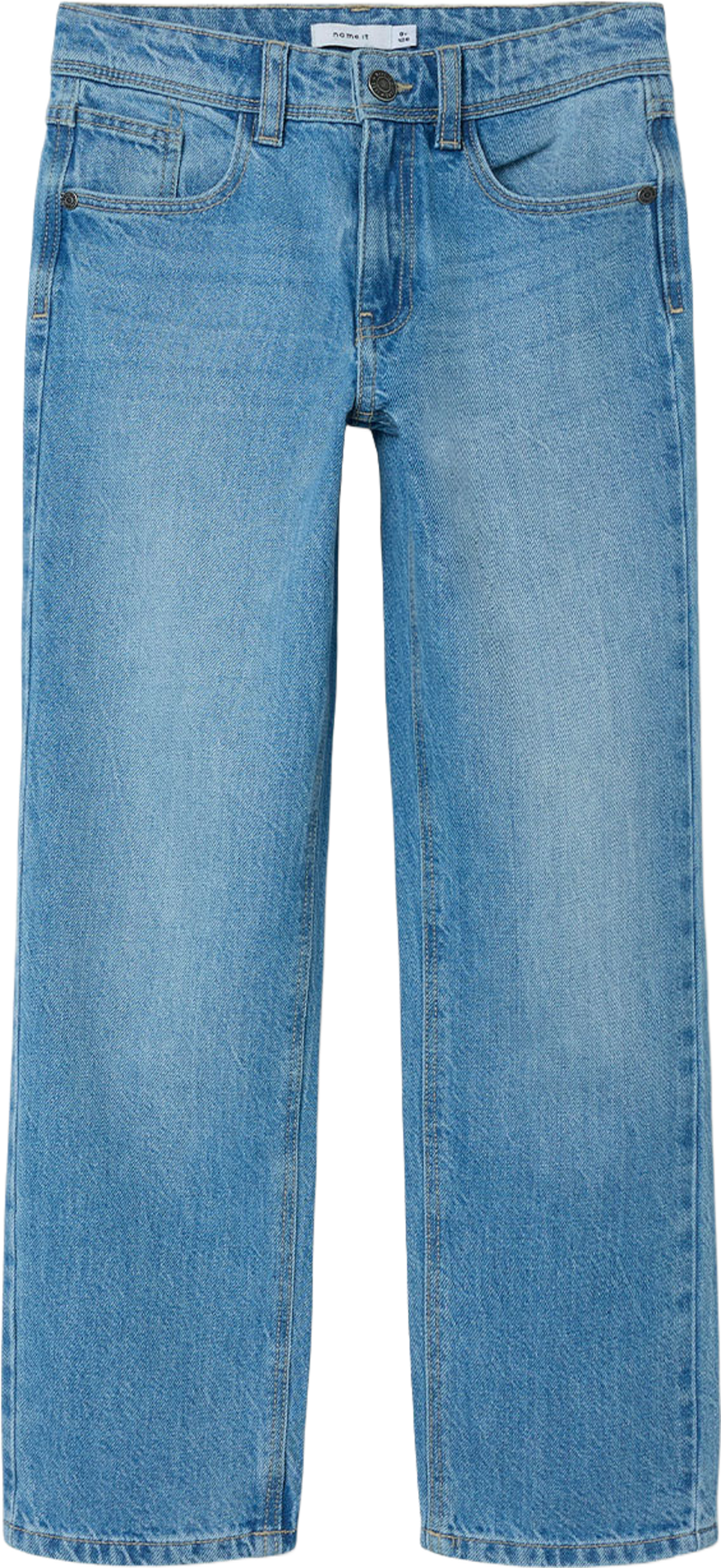 NKMRYAN STRAIGHT JEANS 5950-DM, från Name It, i färgen Light Blue Denim. Klicka för att öppna bilden i stort format