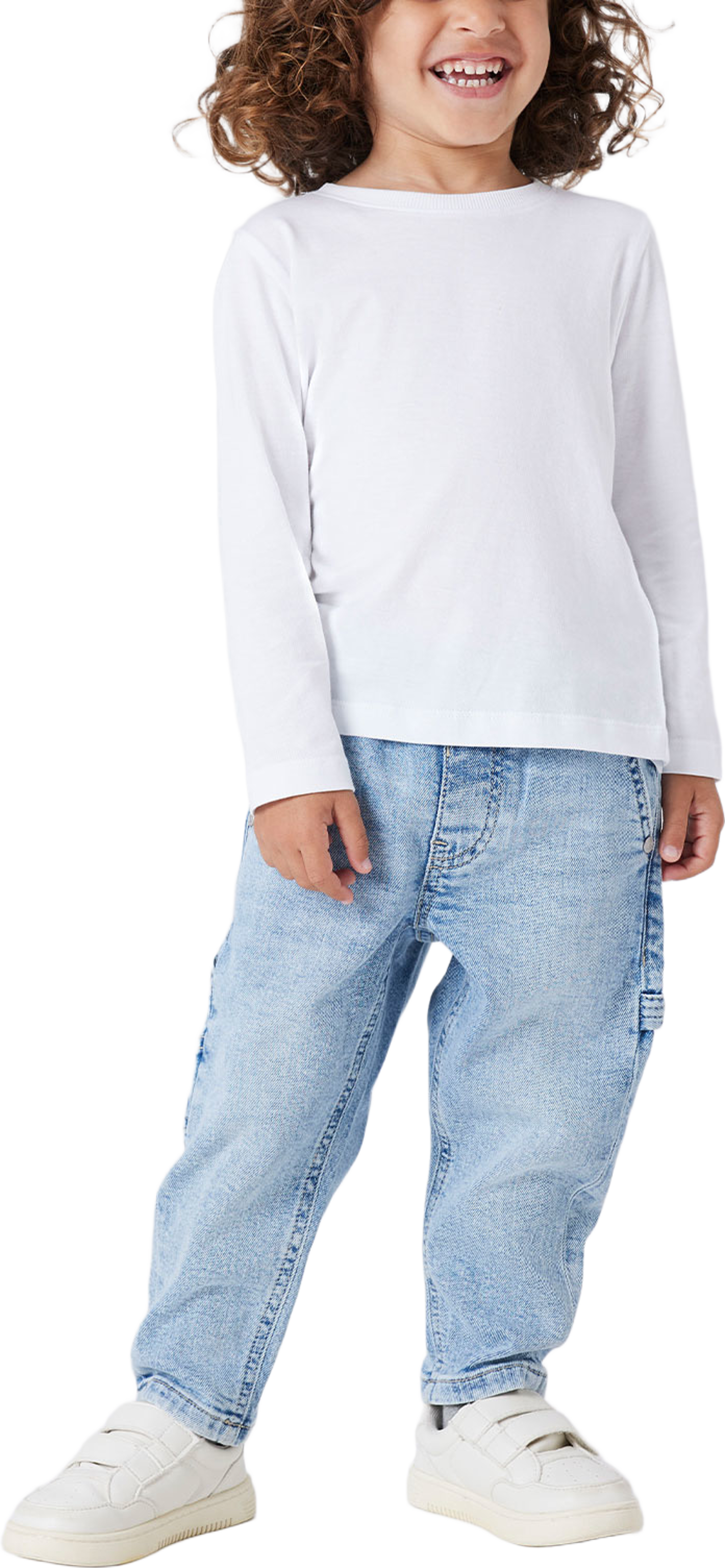 Jeans, från Name It, i färgen Light Blue Denim. Klicka för att öppna bilden i stort format