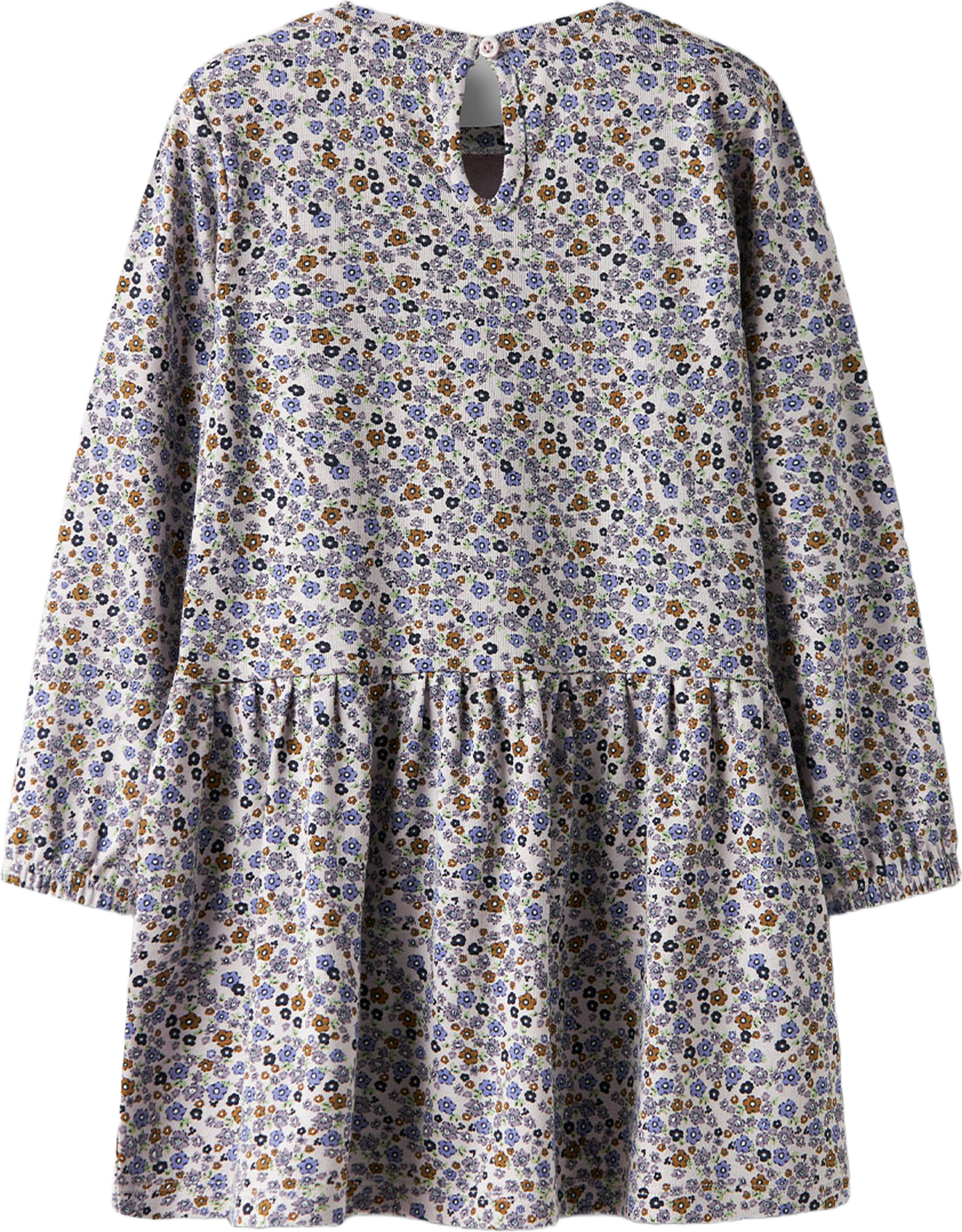 NMFTULINE LS DRESS, från Name It, i färgen Lilac Marble. Klicka för att öppna bilden i stort format