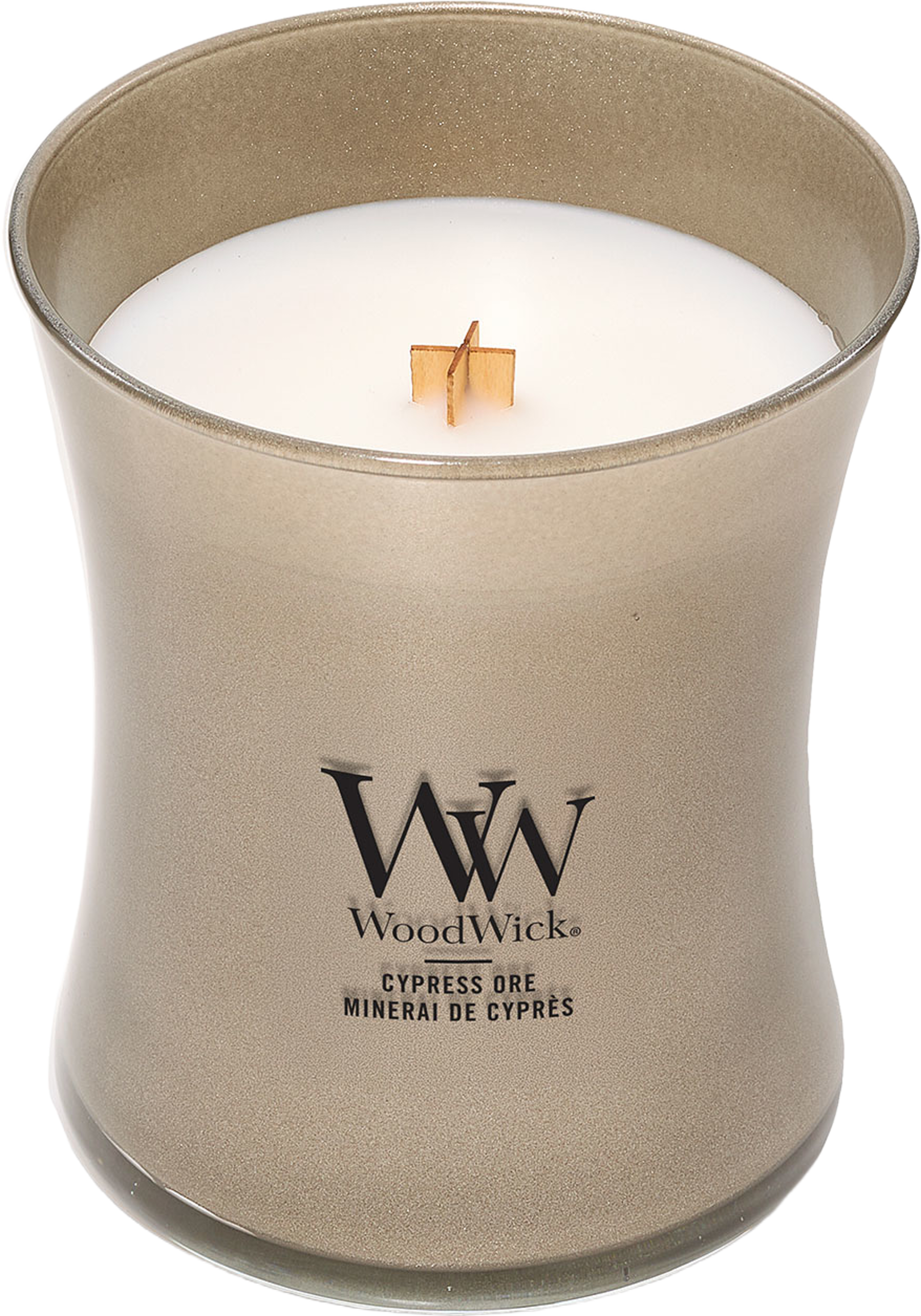 Precious Metal Cypress Ore, från WoodWick, i färgen Cypress Ore. Klicka för att öppna bilden i stort format