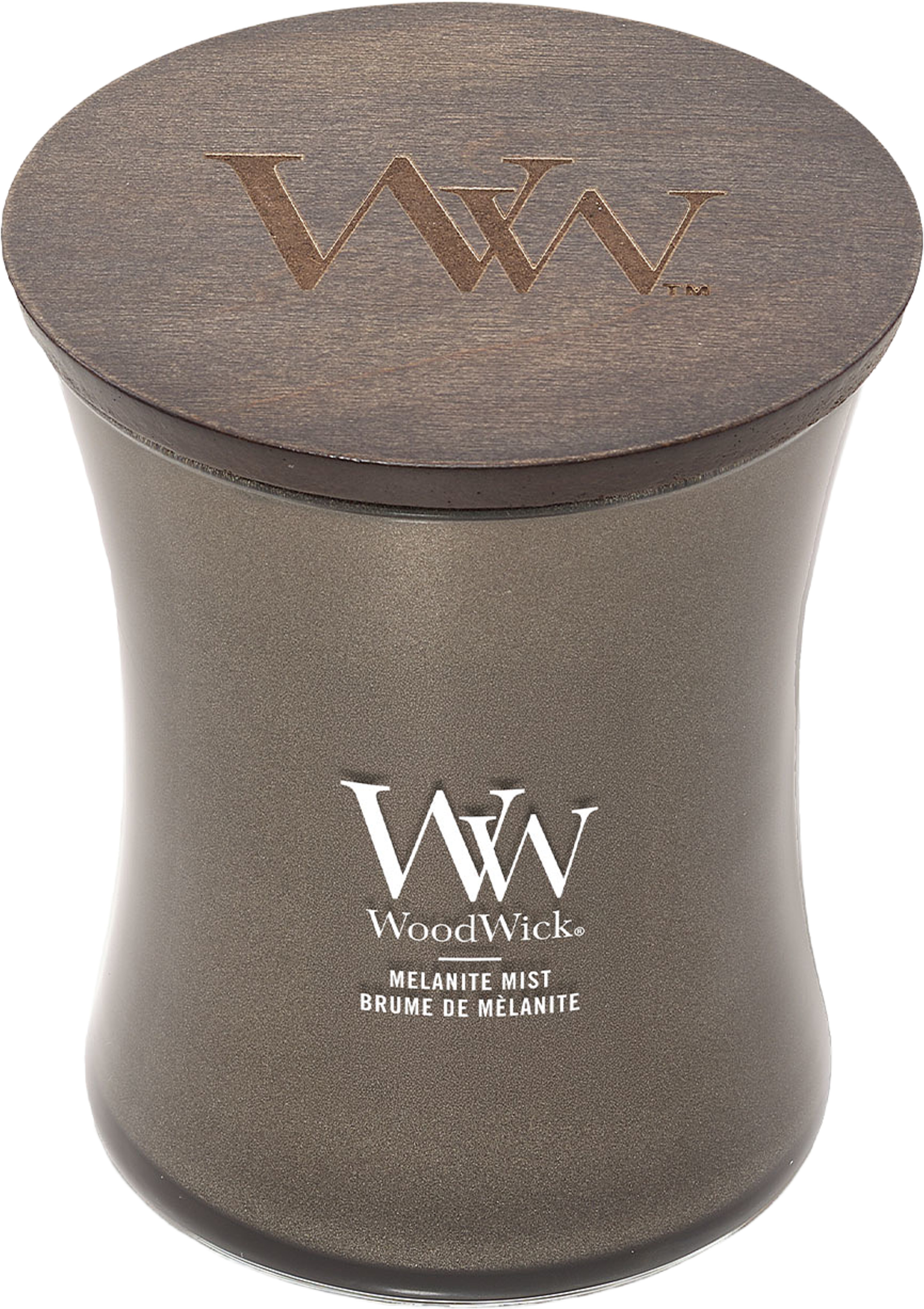 Precious Metal Melanite Mist, från WoodWick, i färgen Melanite Mist. Klicka för att öppna bilden i stort format