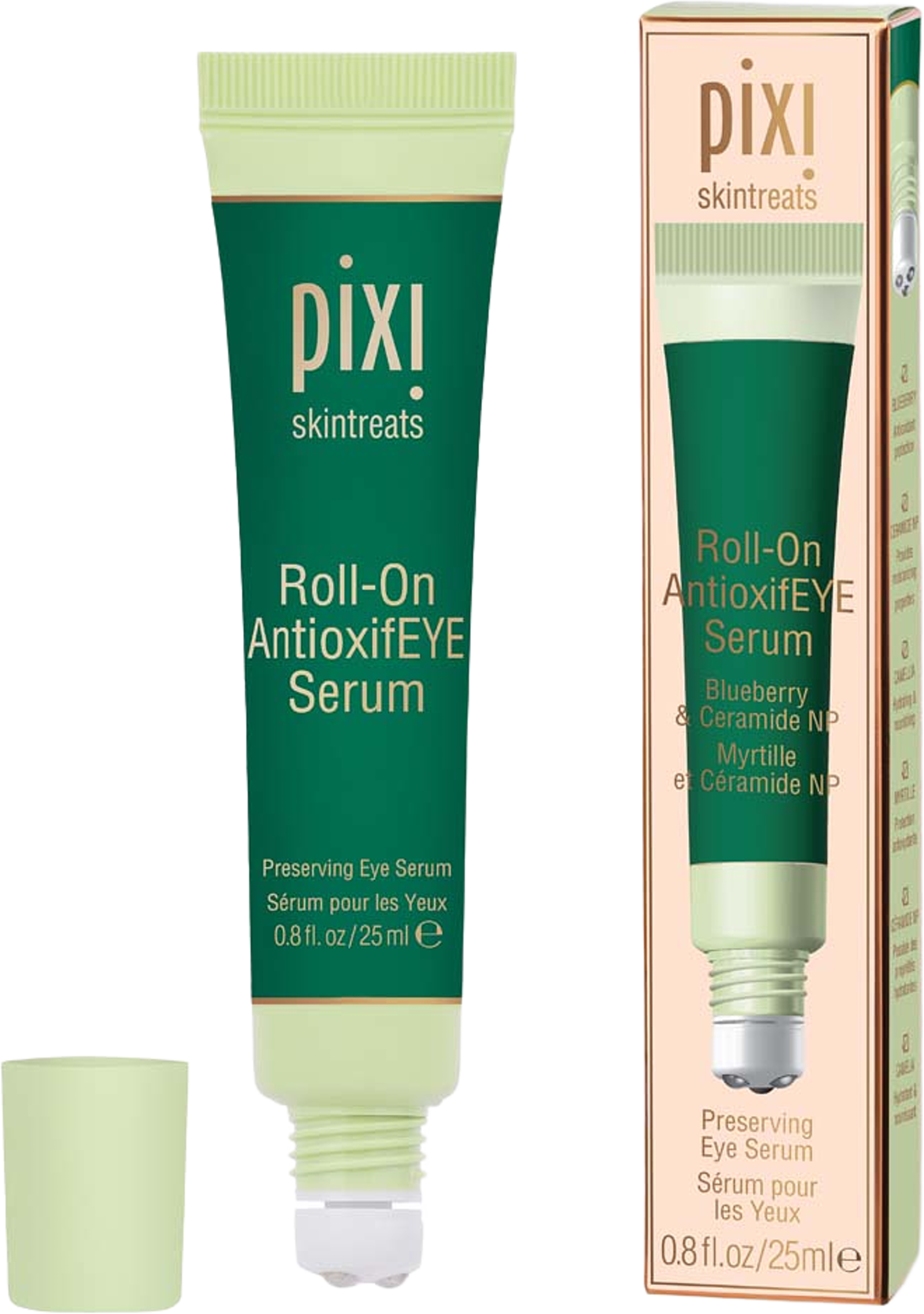 Roll-On AntioxifEYE Serum, från Pixi. Klicka för att öppna bilden i stort format