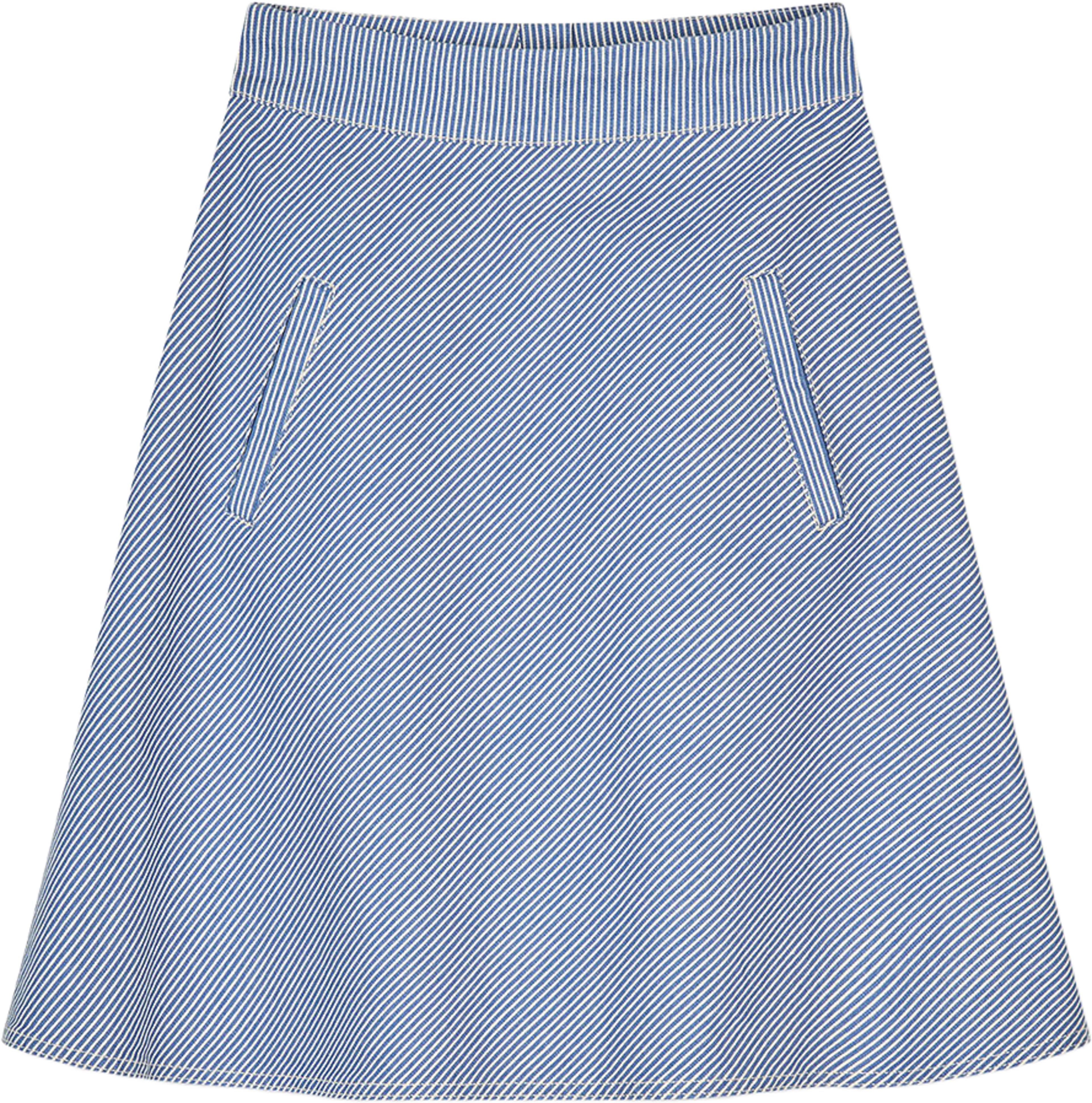 Hickory Punk Stelly Skirt, från Mads Nørgaard, i färgen Bright Cobalt. Klicka för att öppna bilden i stort format