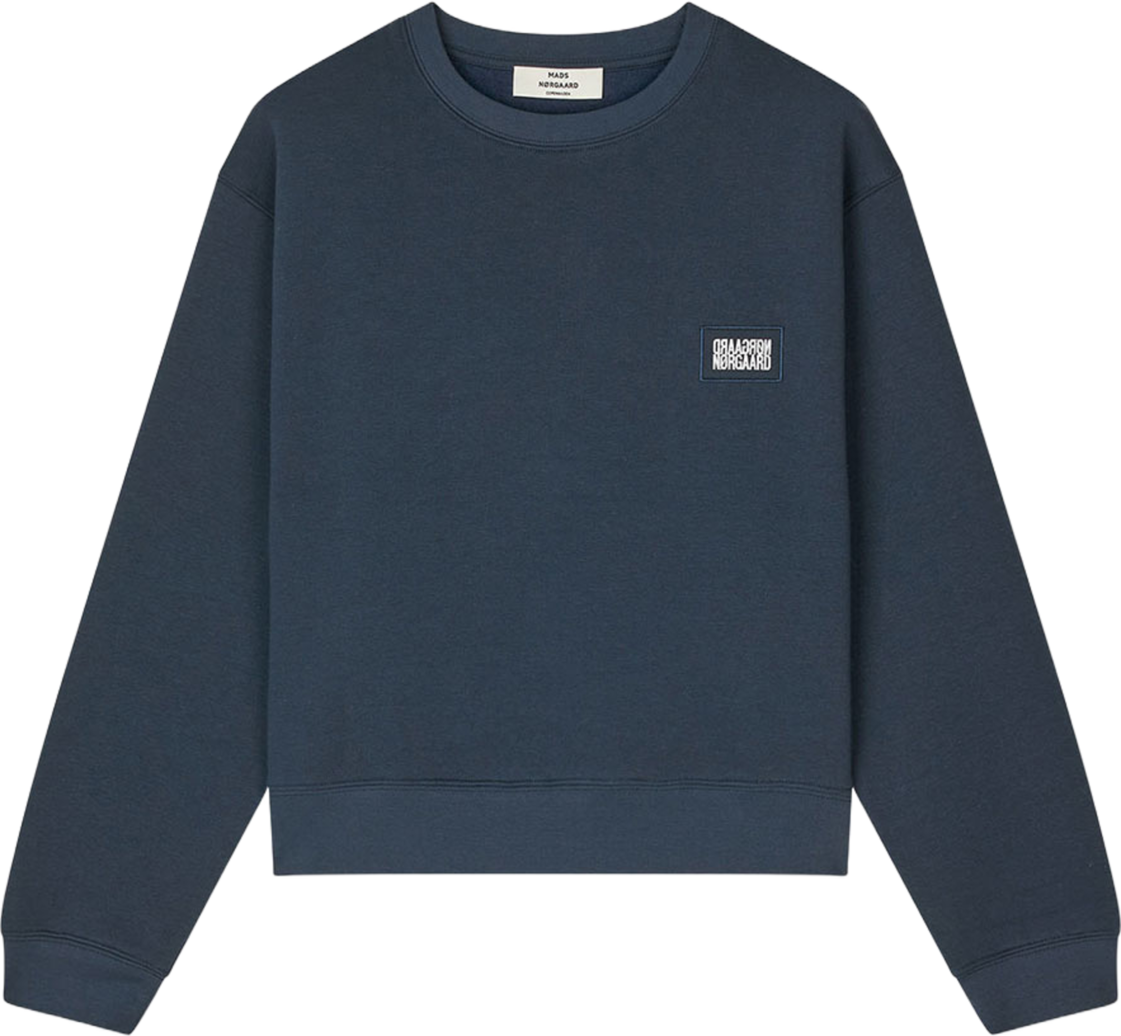 Standard Taylor Sweatshirt, från Mads Nørgaard, i färgen Sky Captain. Klicka för att öppna bilden i stort format