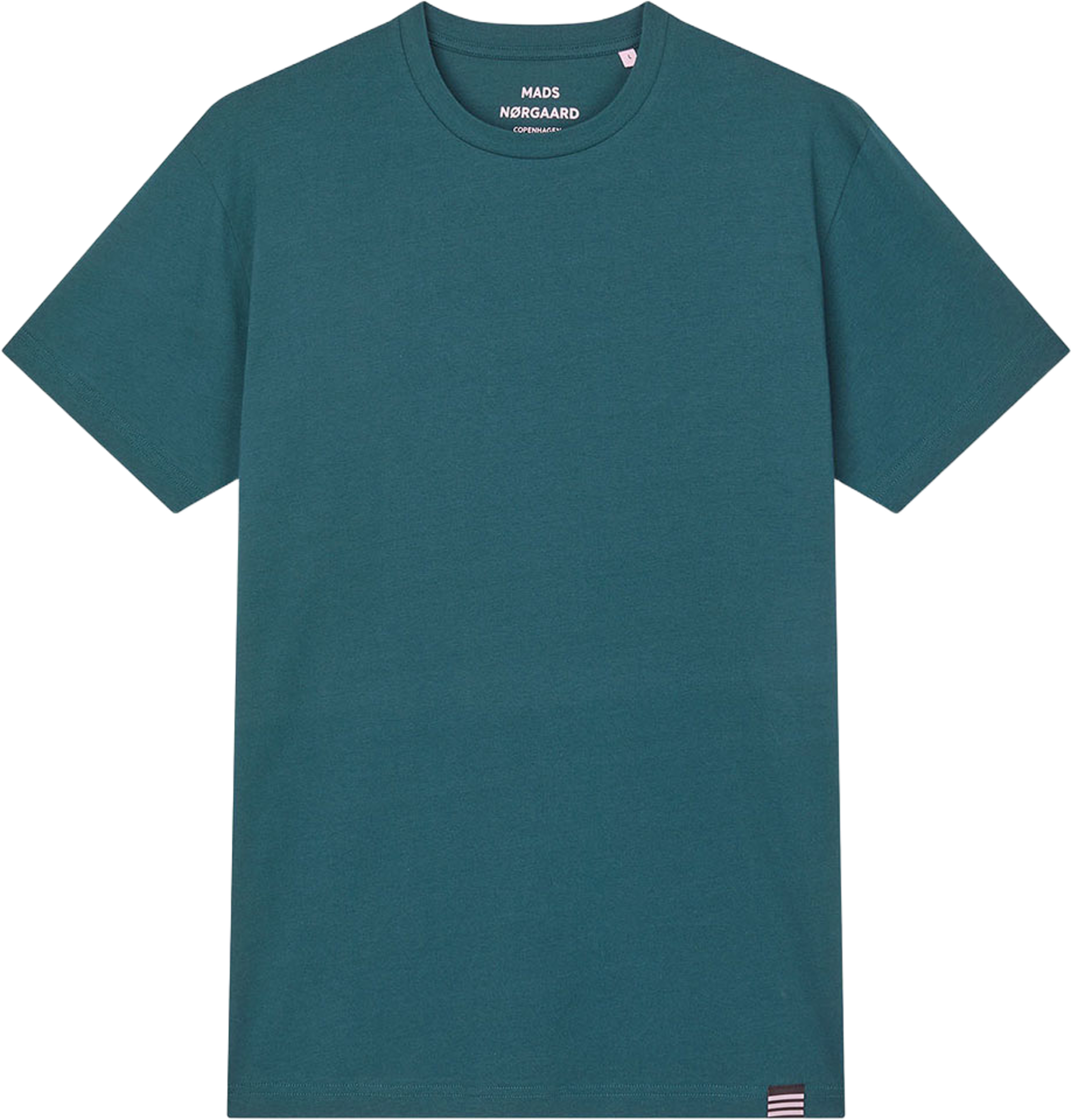 Fine Jersey Thor Tee FAV, från Mads Nørgaard, i färgen Deep Sea. Klicka för att öppna bilden i stort format