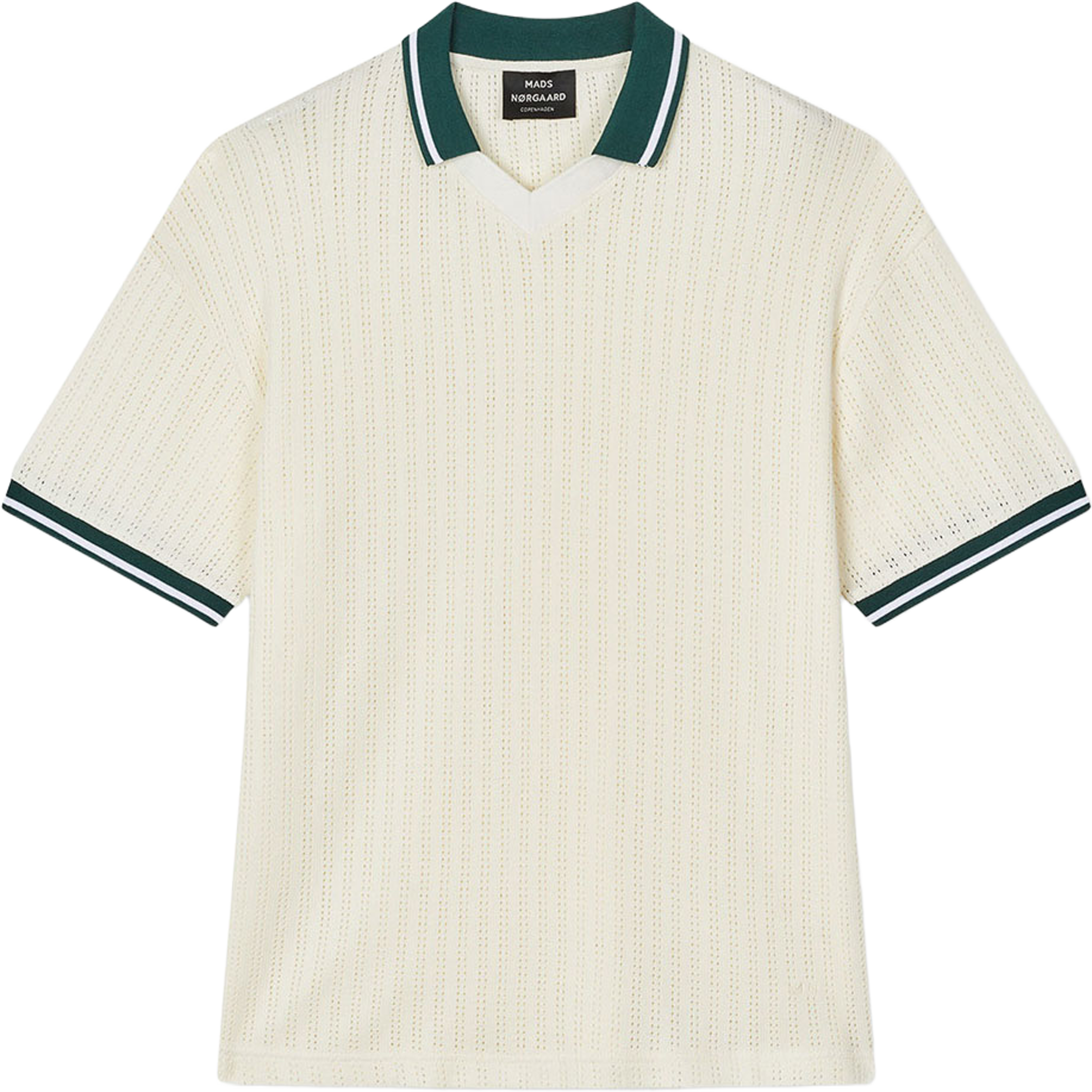 Sporty Lyonel Polo, från Mads Nørgaard, i färgen Vanilla Ice. Klicka för att öppna bilden i stort format