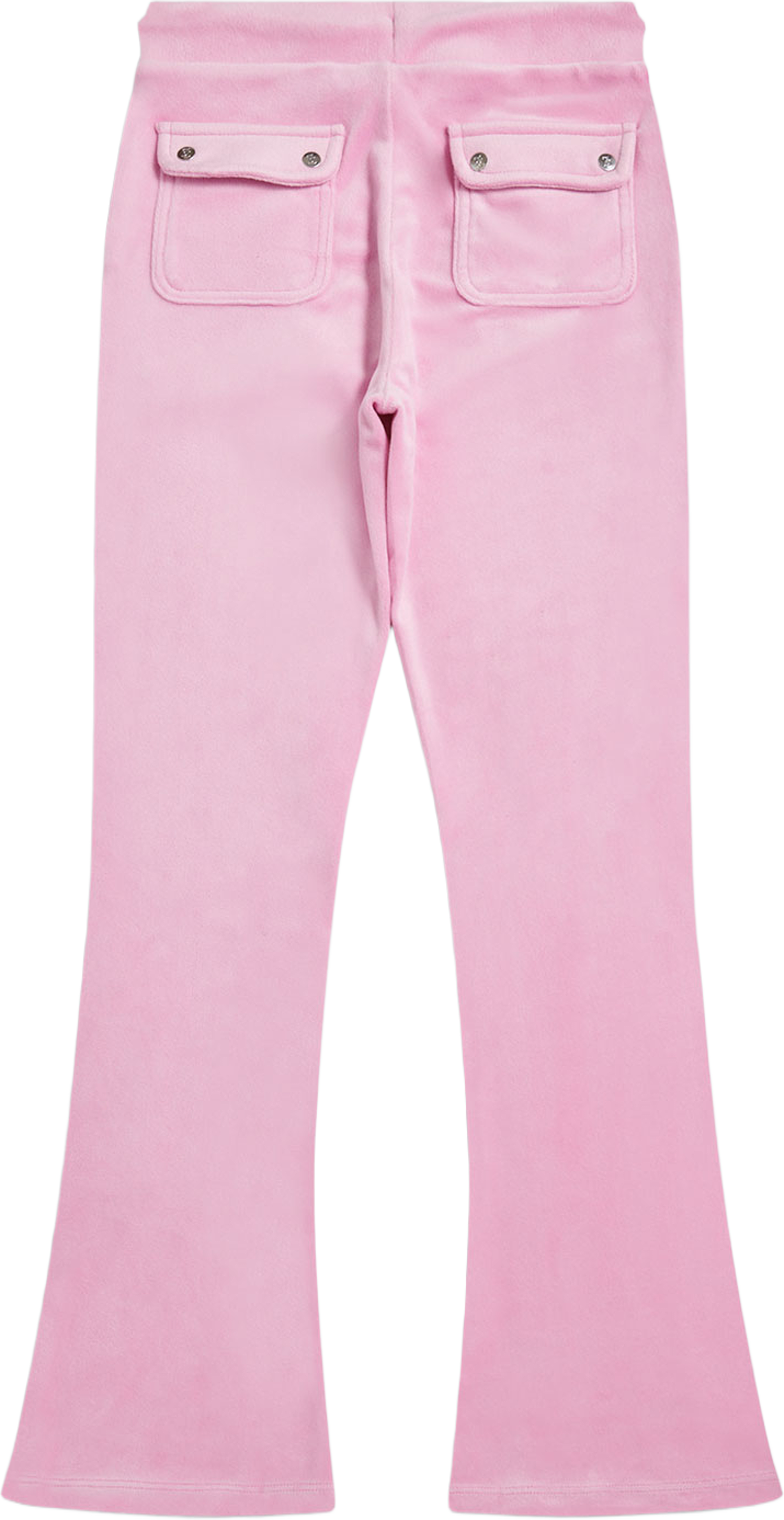 Velour Diamante Boot Cut Jogger, från Juicy Couture, i färgen Pinky Liac Chiffon. Klicka för att öppna bilden i stort format