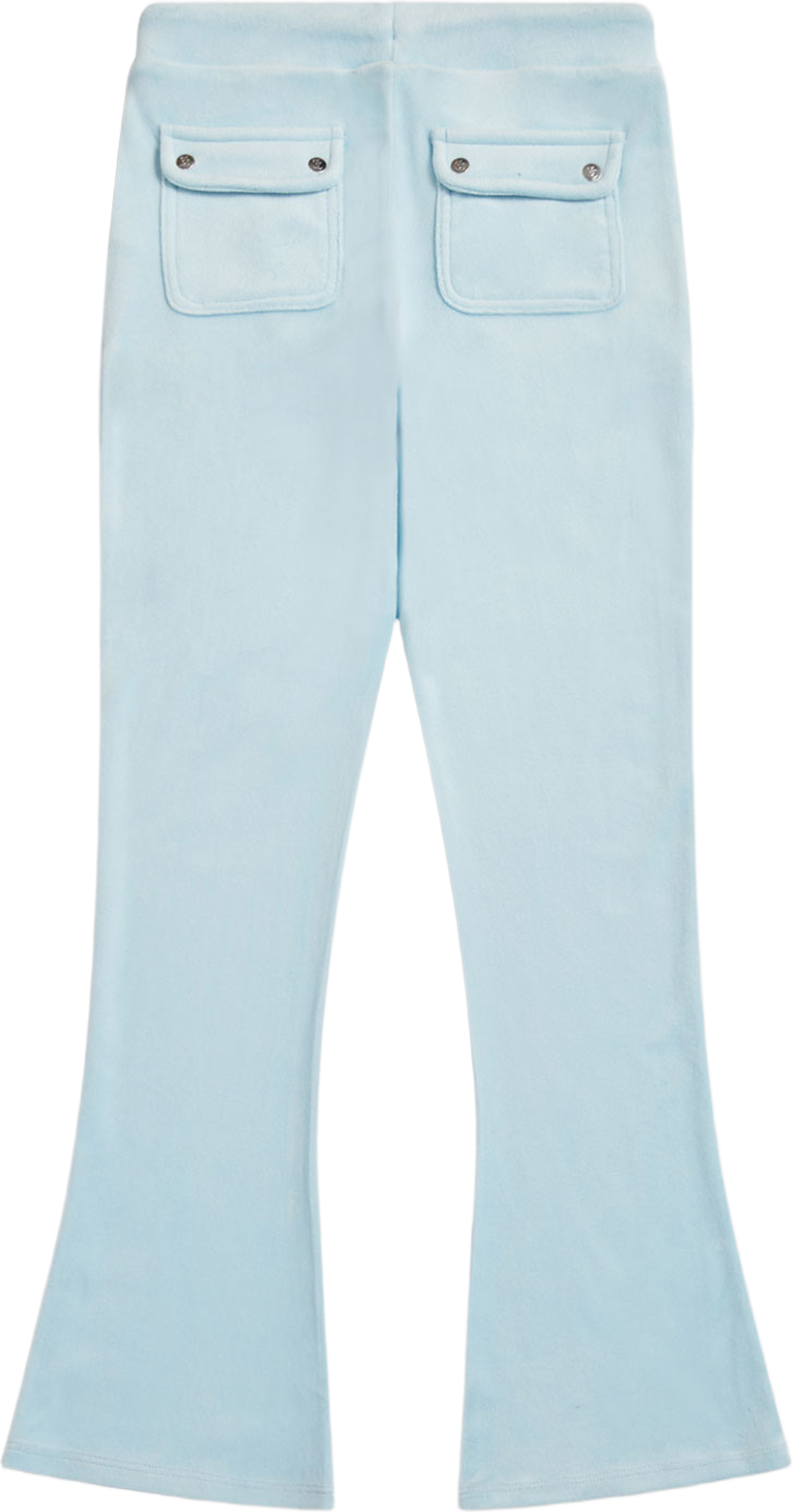 Velour Diamante Boot Cut Jogger, från Juicy Couture, i färgen Nantucket Breeze. Klicka för att öppna bilden i stort format