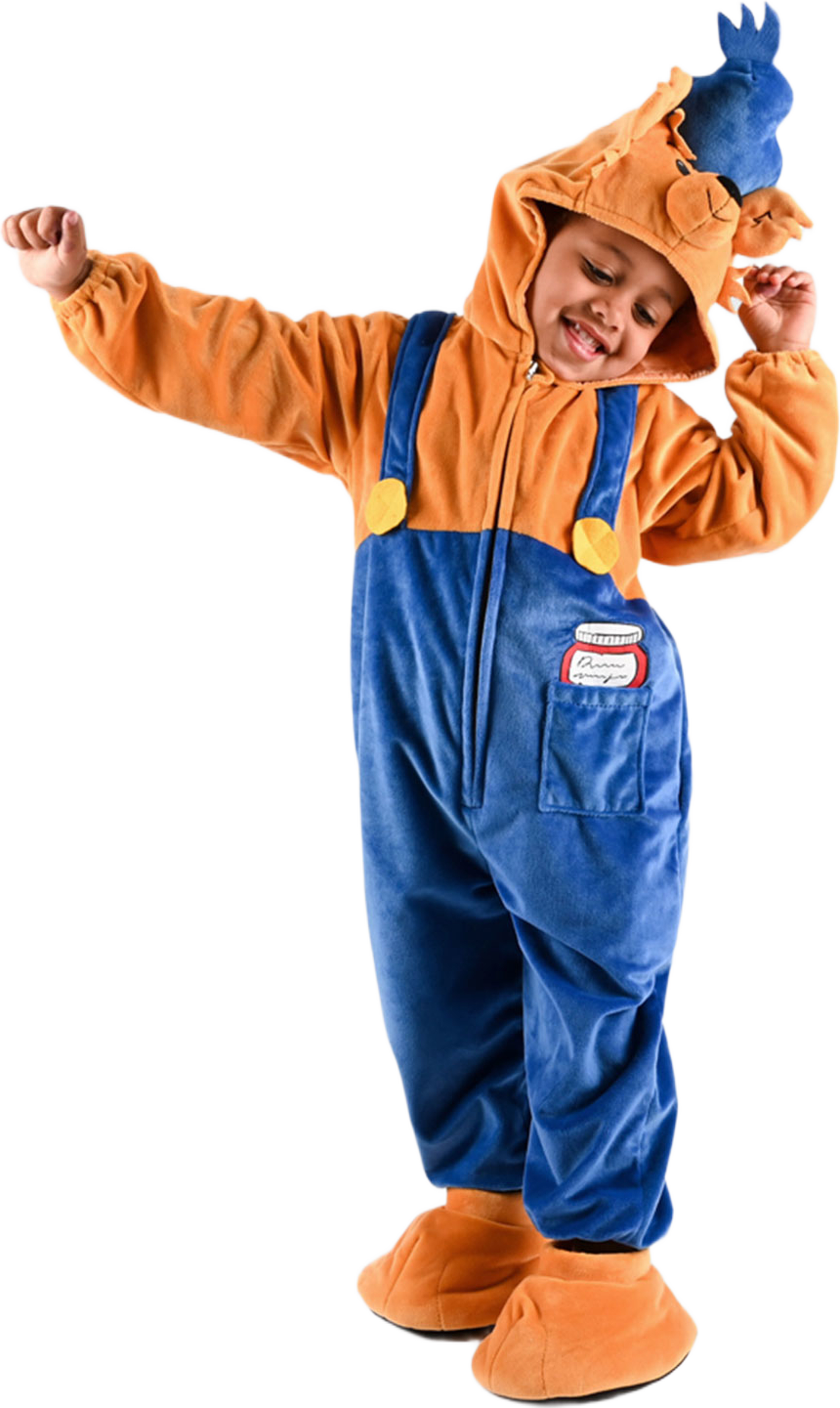 Bamse dräkt, från Den goda fen, i färgen Blue. Klicka för att öppna bilden i stort format