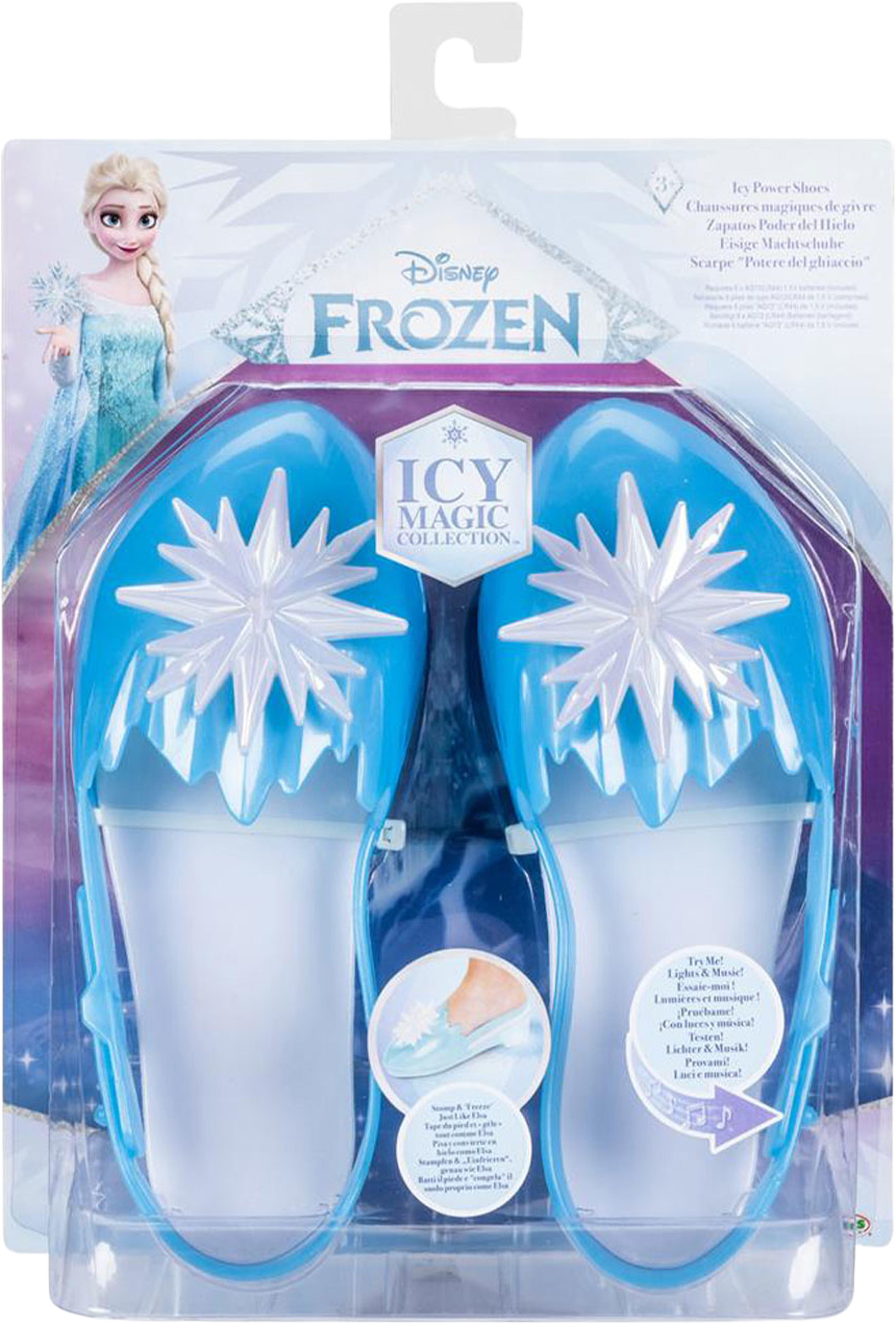 Frozen skor Elsa, från Disney. Klicka för att öppna bilden i stort format