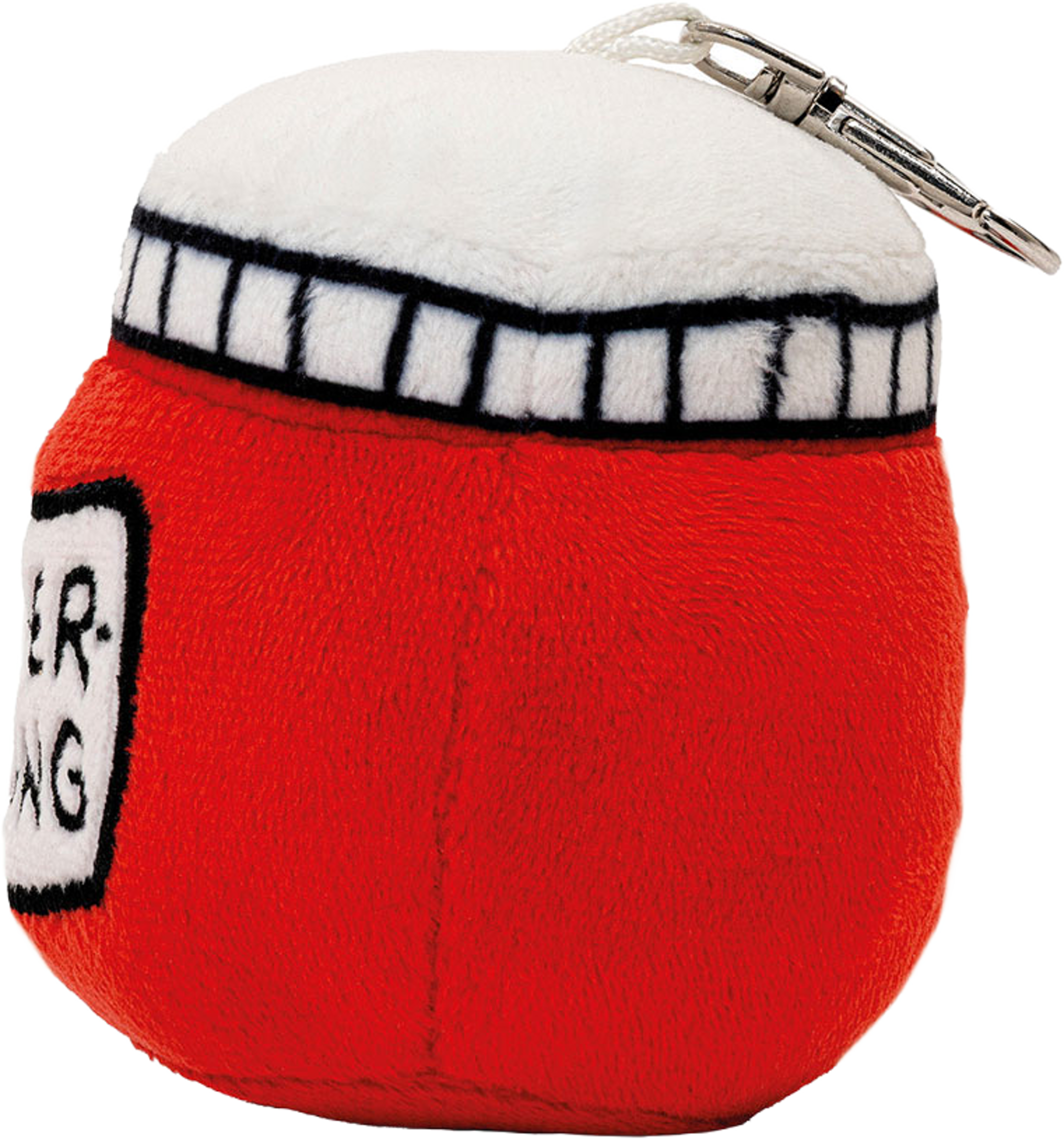 Dunderhonung väskkompis nyckelring, från BAMSE, i färgen Red. Klicka för att öppna bilden i stort format
