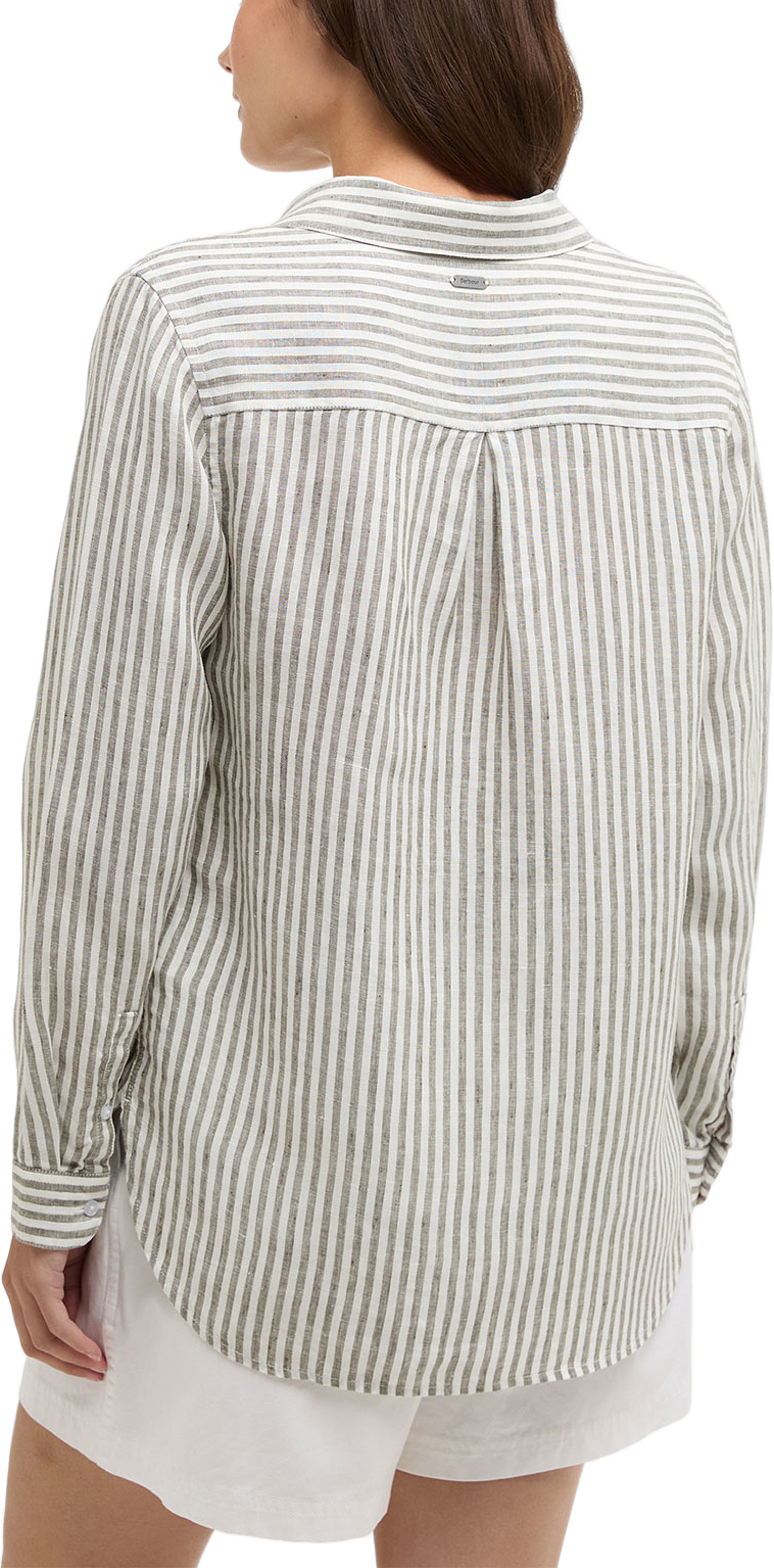 Shirt Marine, från Barbour, i färgen Dusky Khaki Stripe. Klicka för att öppna bilden i stort format