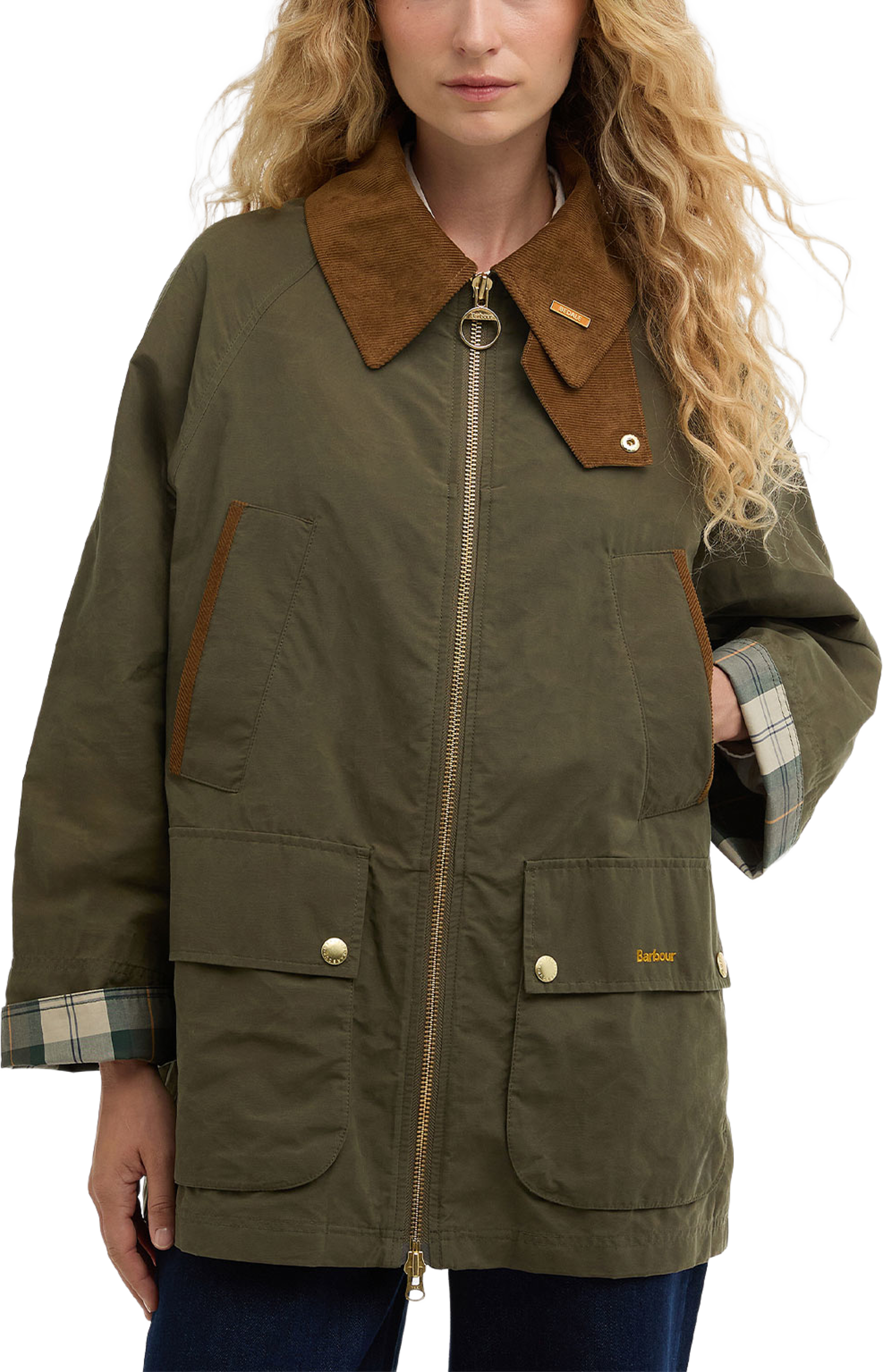 Barbour Icons Bedale, från Barbour, i färgen Ivy Green/Ancient. Klicka för att öppna bilden i stort format