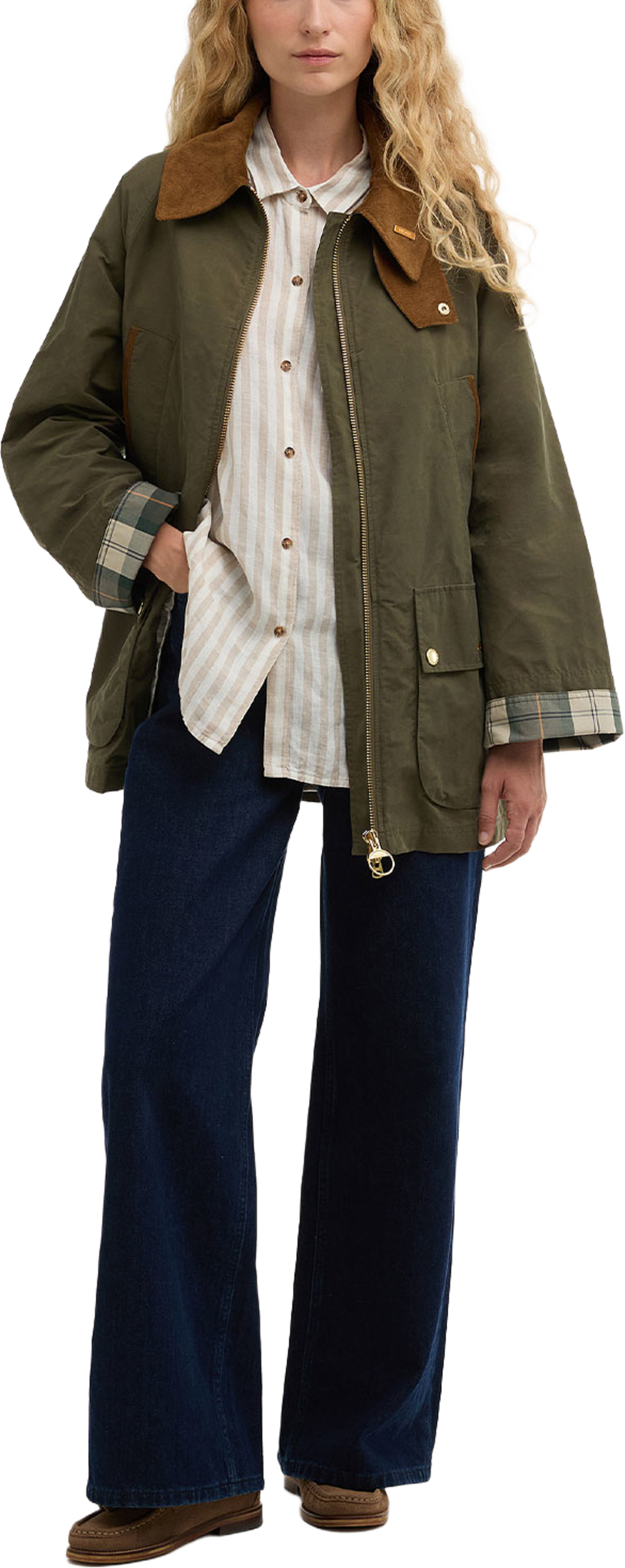 Barbour Icons Bedale, från Barbour, i färgen Ivy Green/Ancient. Klicka för att öppna bilden i stort format