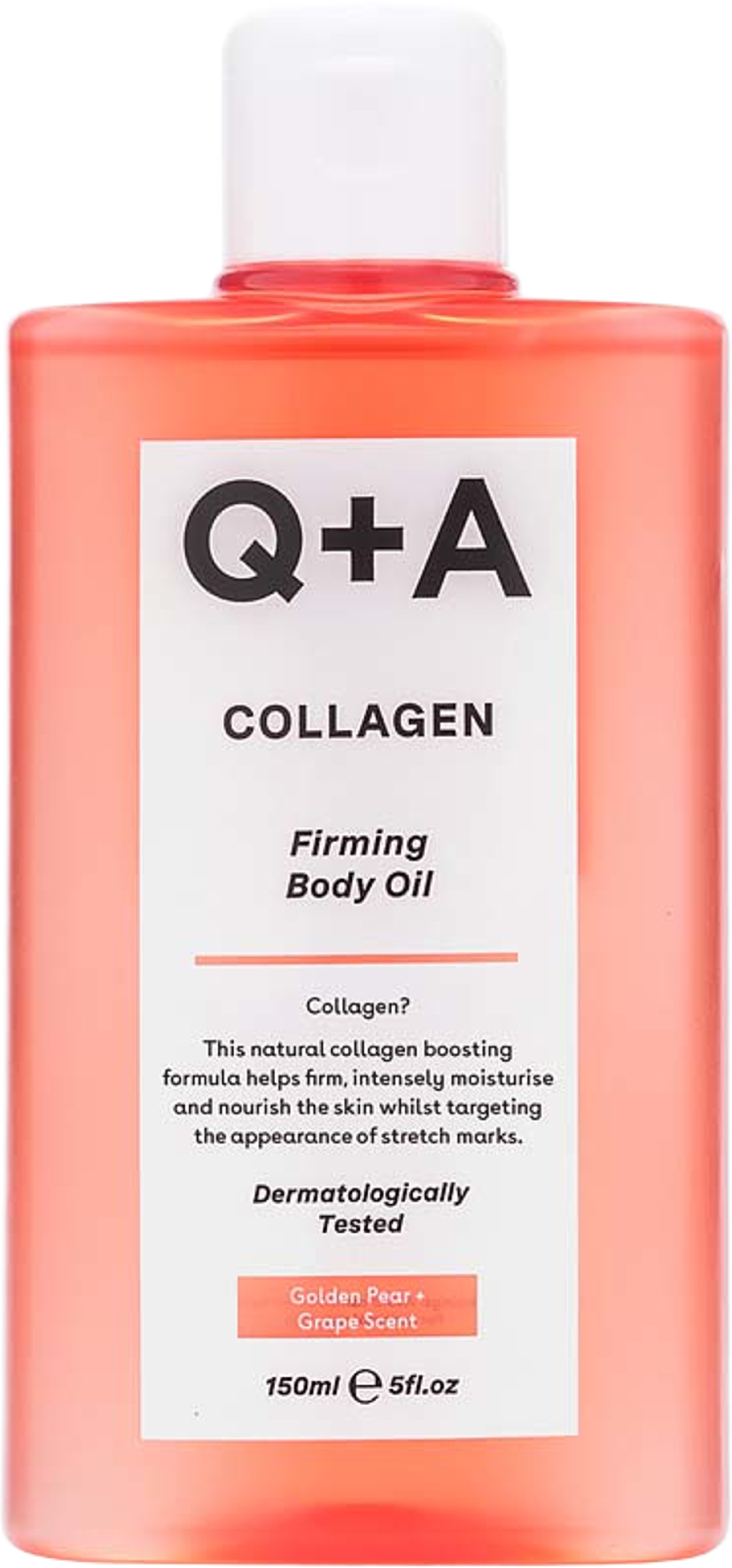 Collagen Body Oil, från Q+A. Klicka för att öppna bilden i stort format