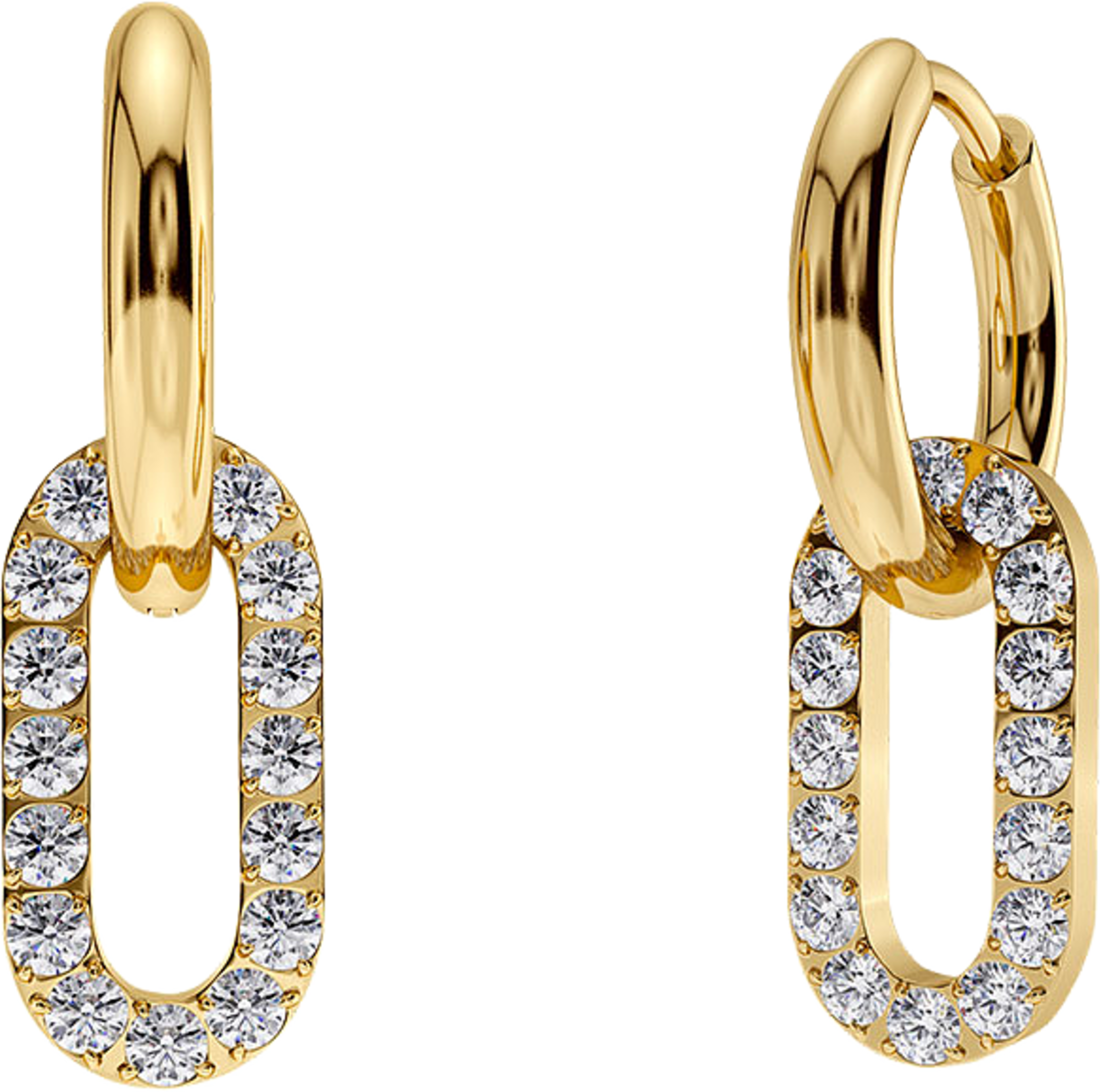 Inez Earrings Gold, från Edblad, i färgen Gold. Klicka för att öppna bilden i stort format