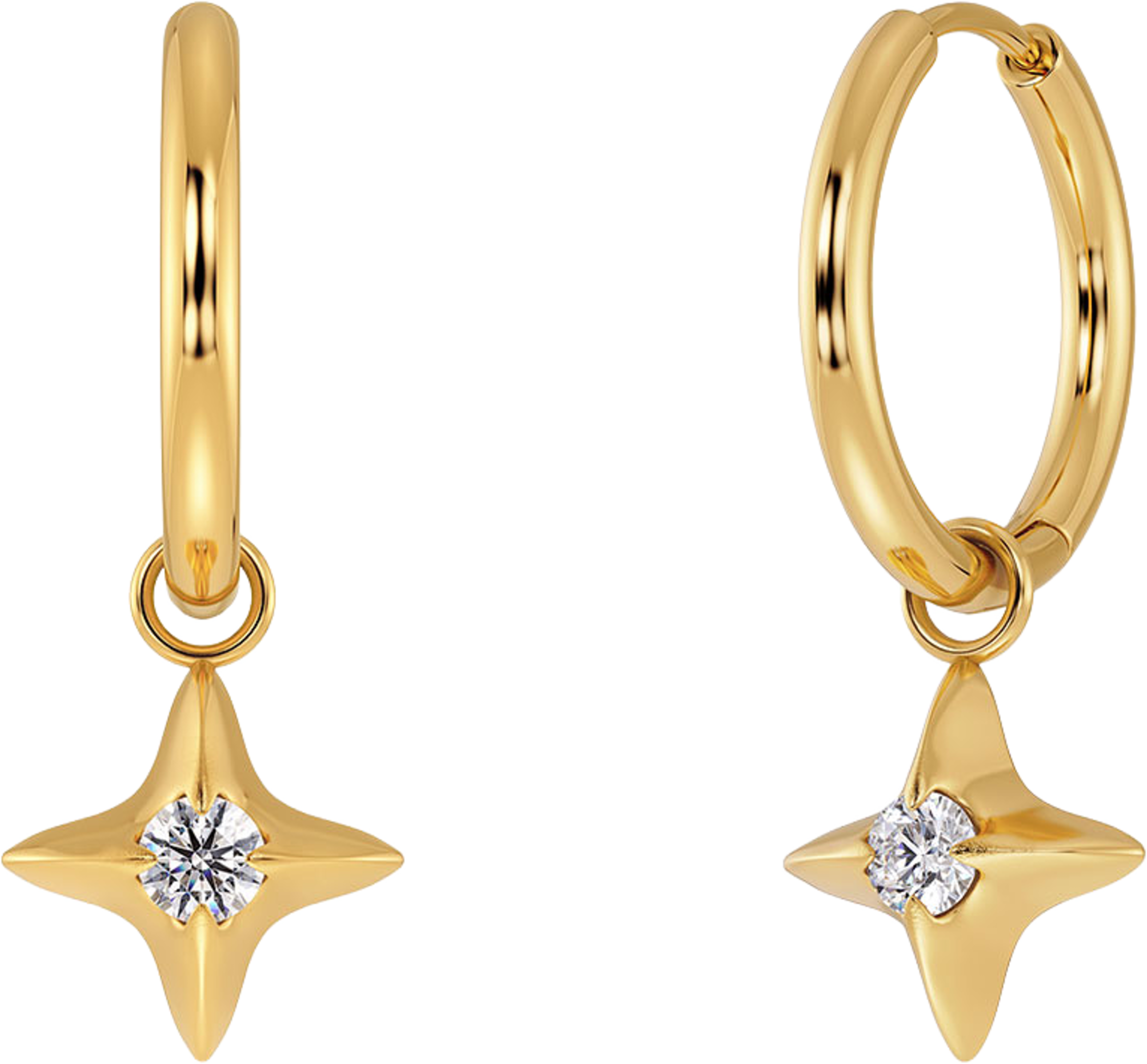 Stellar Hoops Gold, från Edblad, i färgen Gold. Klicka för att öppna bilden i stort format