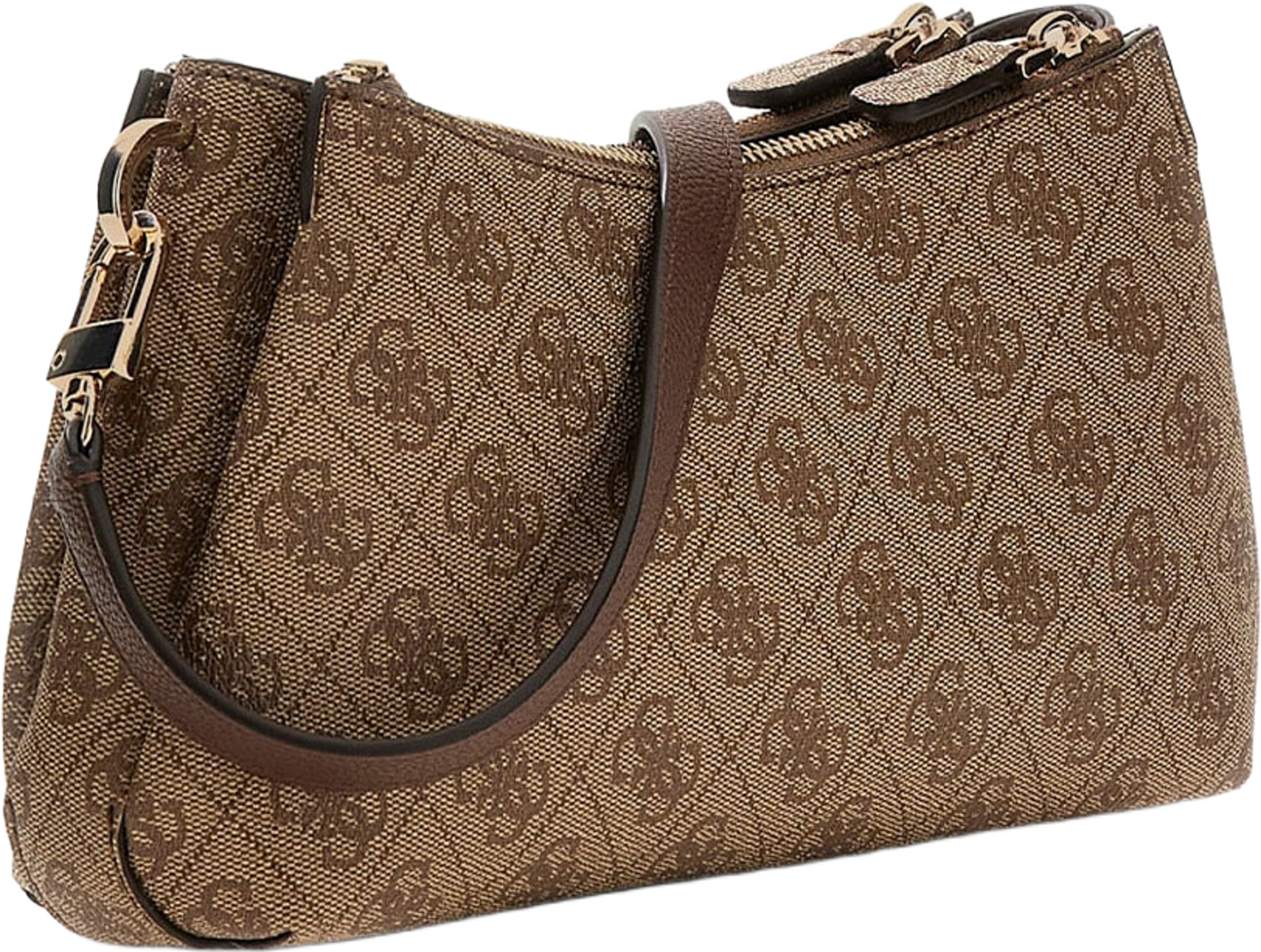 NOELLE II 3 COMP SHLDR XBODY, från Guess, i färgen Latte Logo/Brown. Klicka för att öppna bilden i stort format