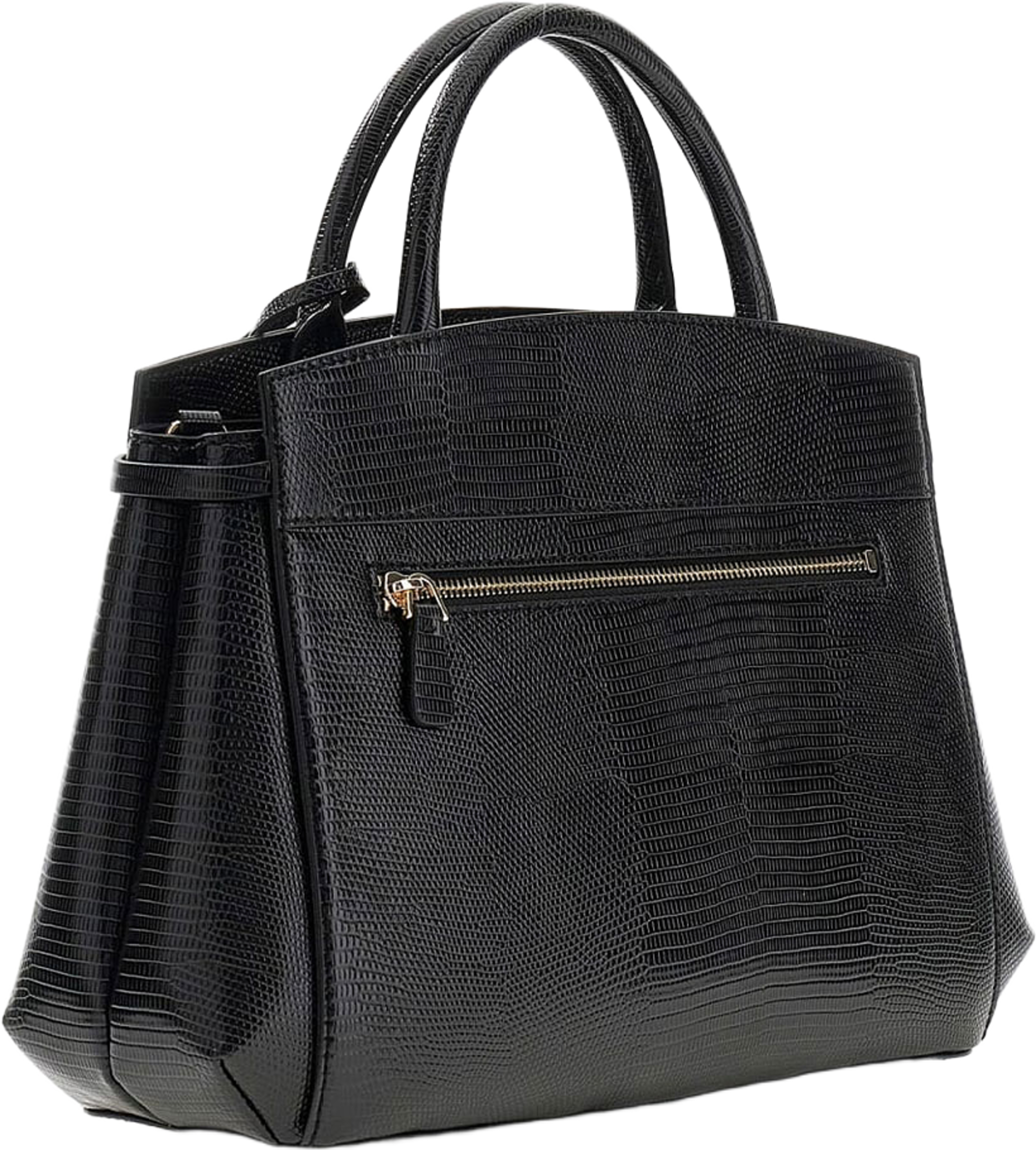 MELINDA TRIPLE COMP SATCHEL, från Guess, i färgen Black. Klicka för att öppna bilden i stort format