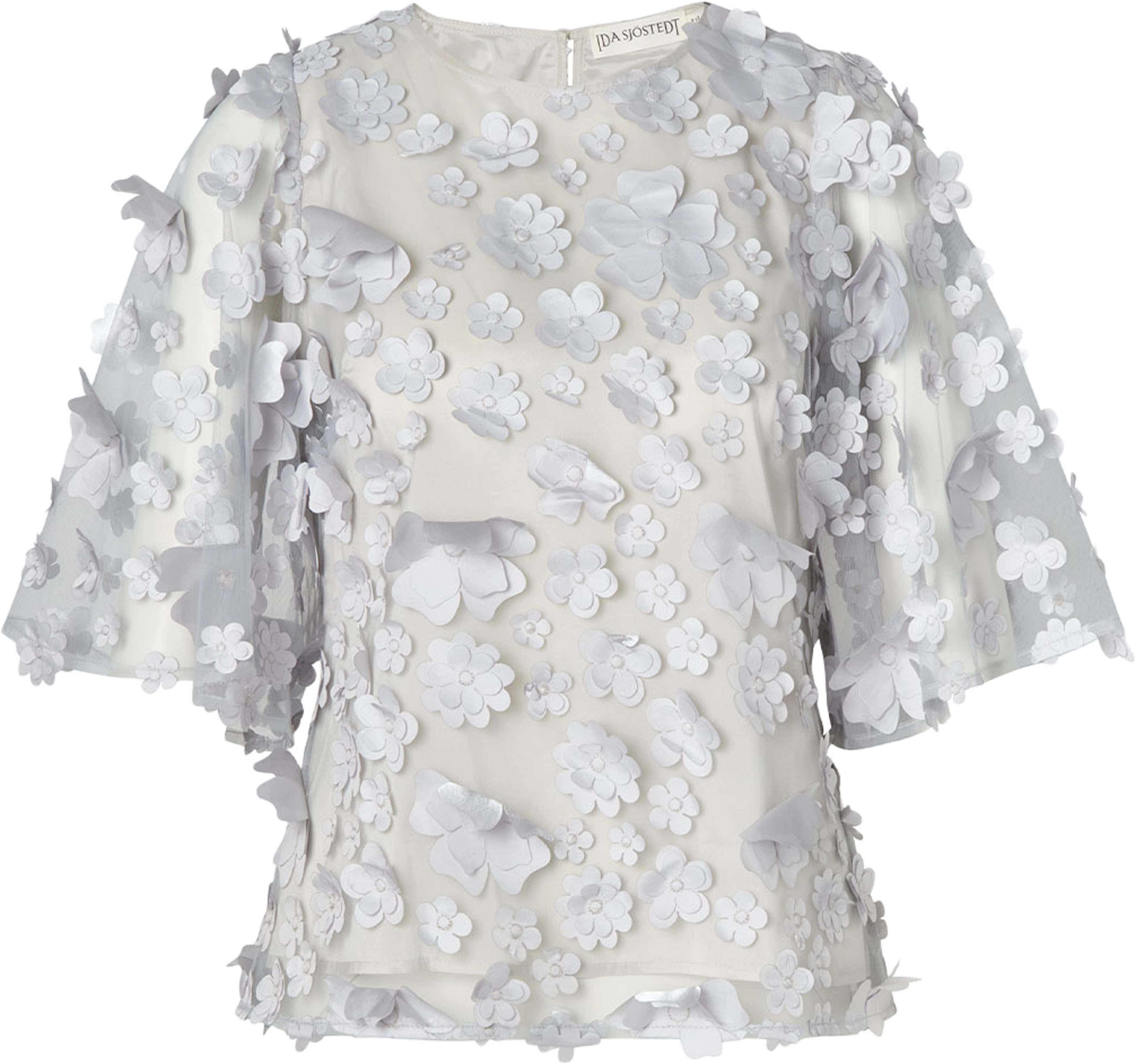 Marion Top, från Ida Sjöstedt, i färgen Pearl Blue. Klicka för att öppna bilden i stort format