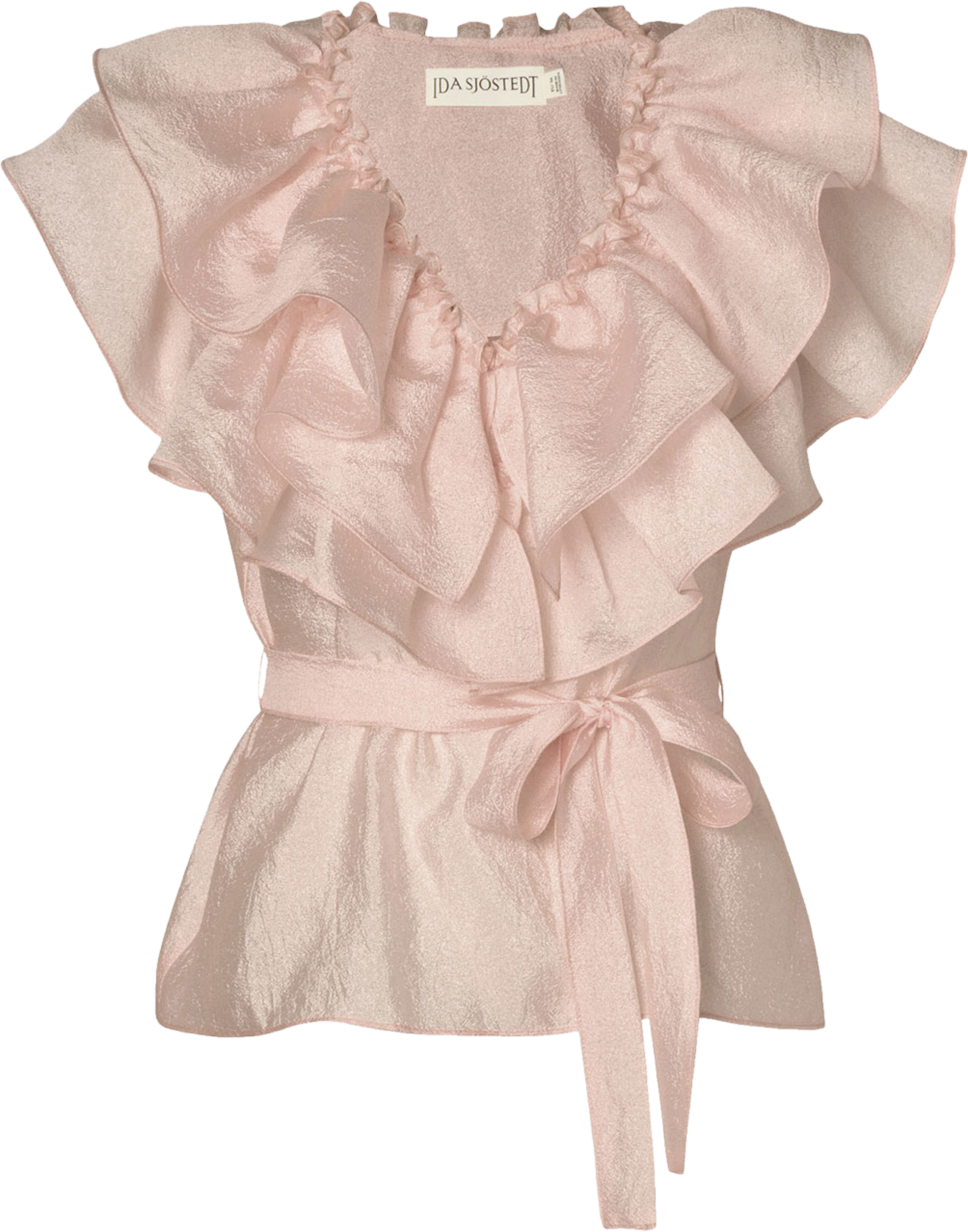 Eyra Top, från Ida Sjöstedt, i färgen Mink. Klicka för att öppna bilden i stort format