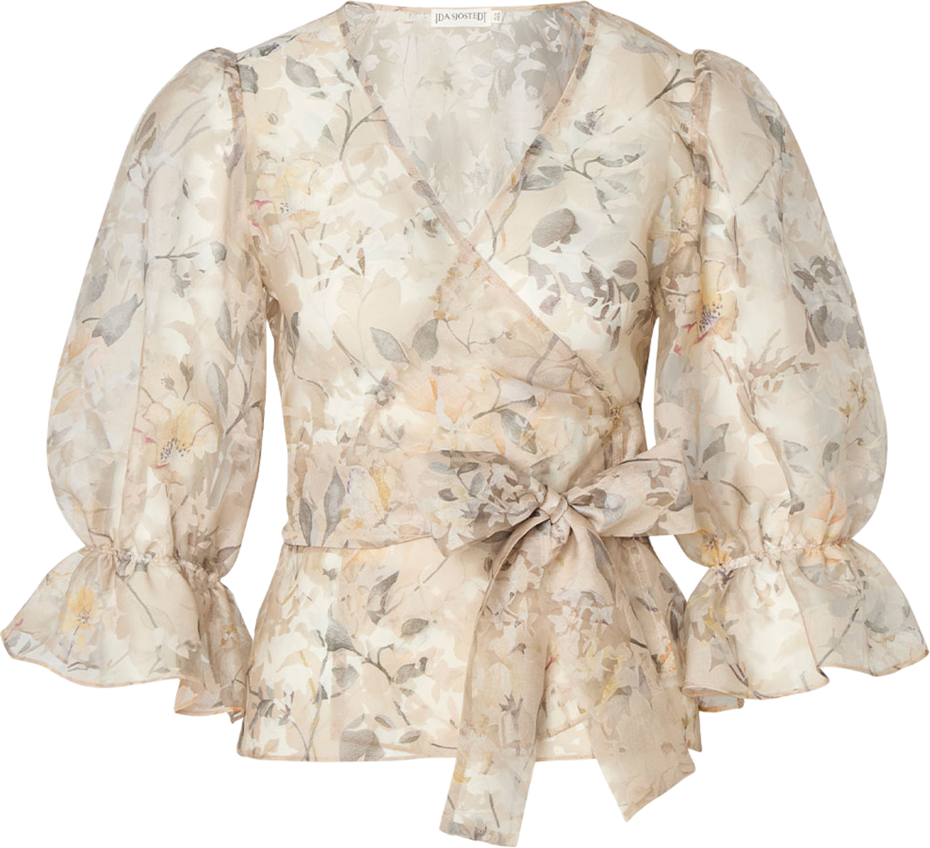 Beth Blouse, från Ida Sjöstedt, i färgen Champagne Meadow. Klicka för att öppna bilden i stort format