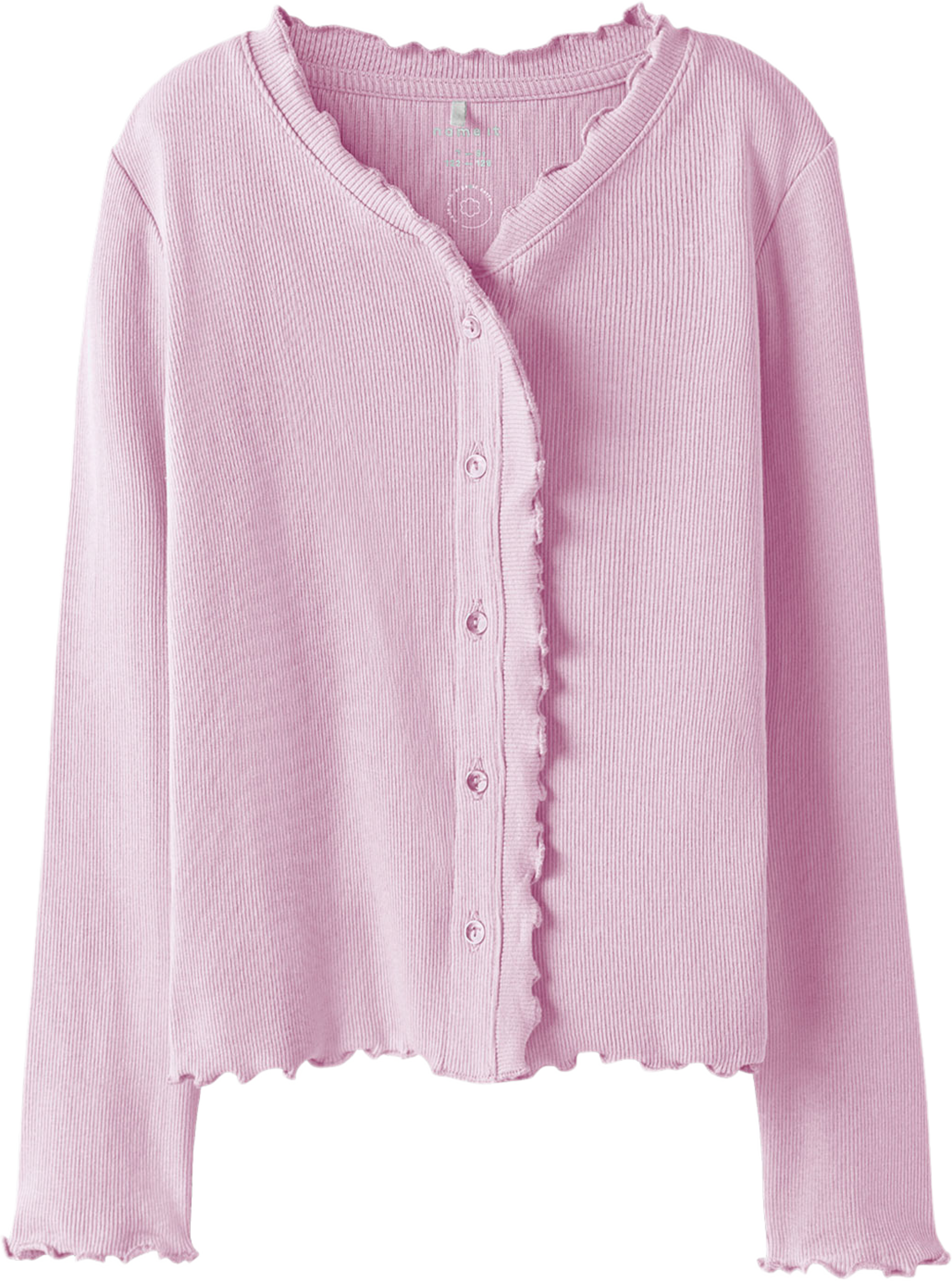 NKFBACDO LS SLIM SHORT TOP, från Name It, i färgen Pirouette. Klicka för att öppna bilden i stort format