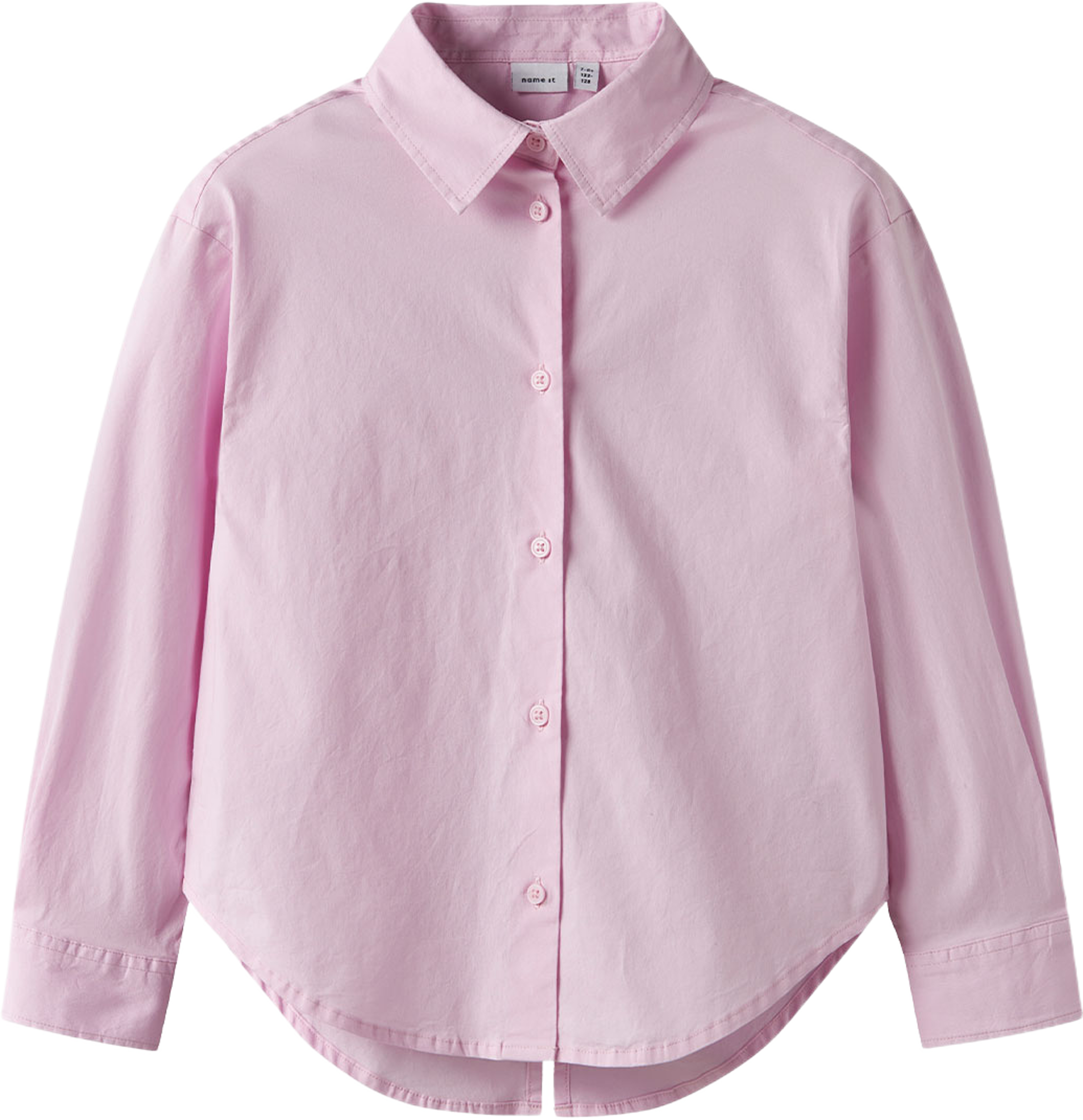 NKFBINETTE LS RLX SHIRT, från Name It, i färgen Pirouette. Klicka för att öppna bilden i stort format