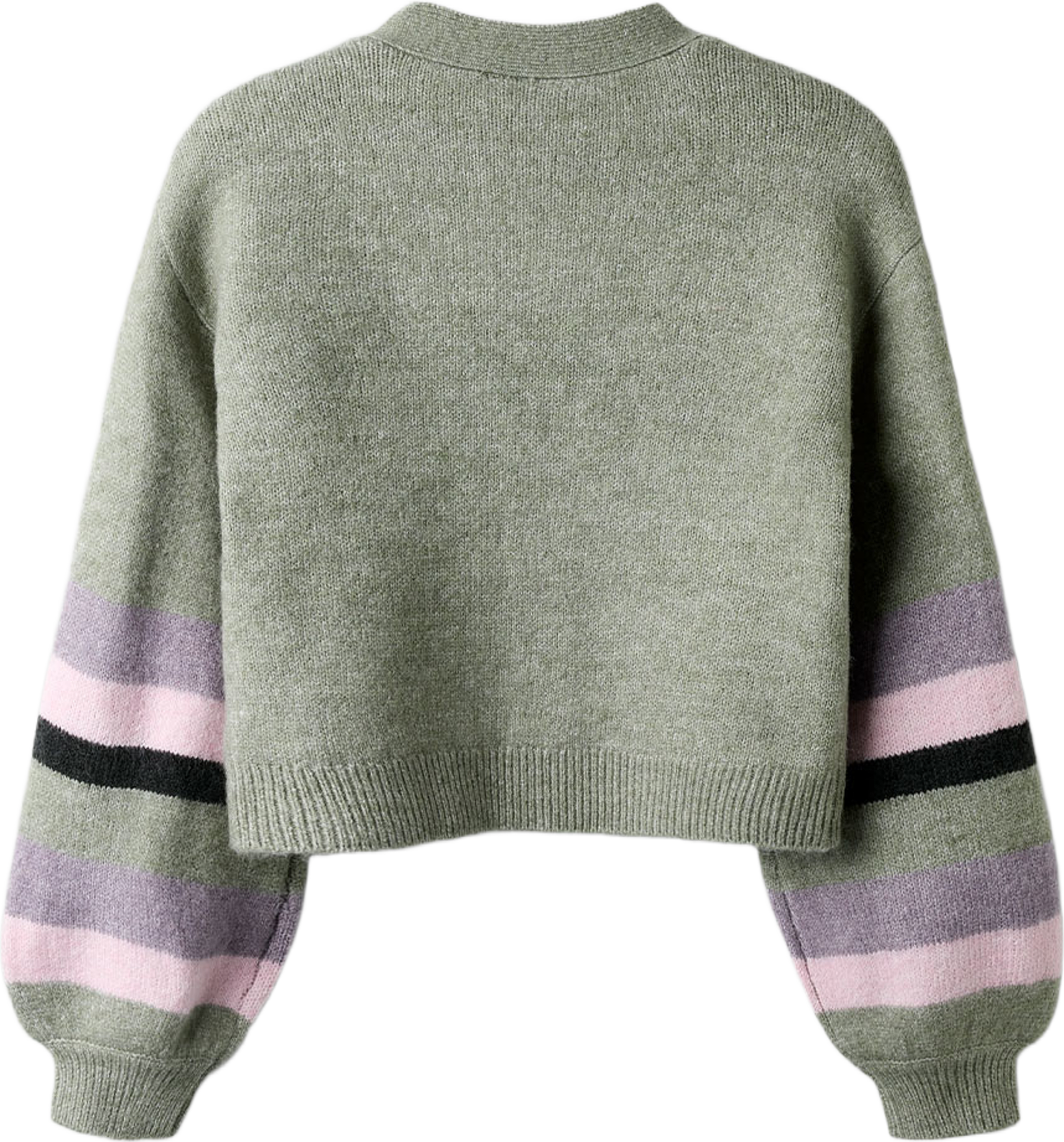 NKFBELEN KNIT CARDIGAN, från Name It, i färgen Shadow. Klicka för att öppna bilden i stort format