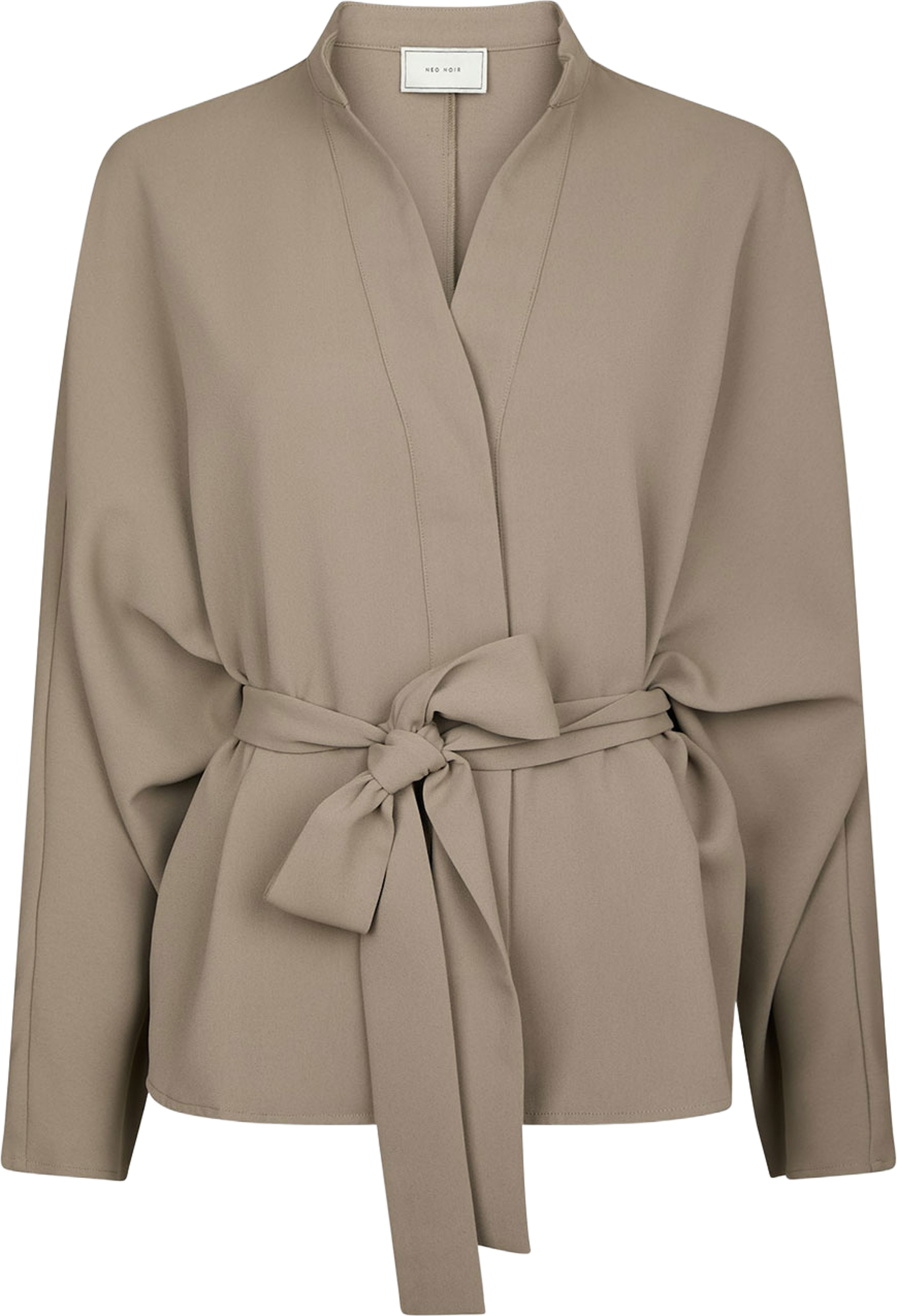 Ellery Crepe Blouse, från Neo Noir, i färgen Taupe. Klicka för att öppna bilden i stort format