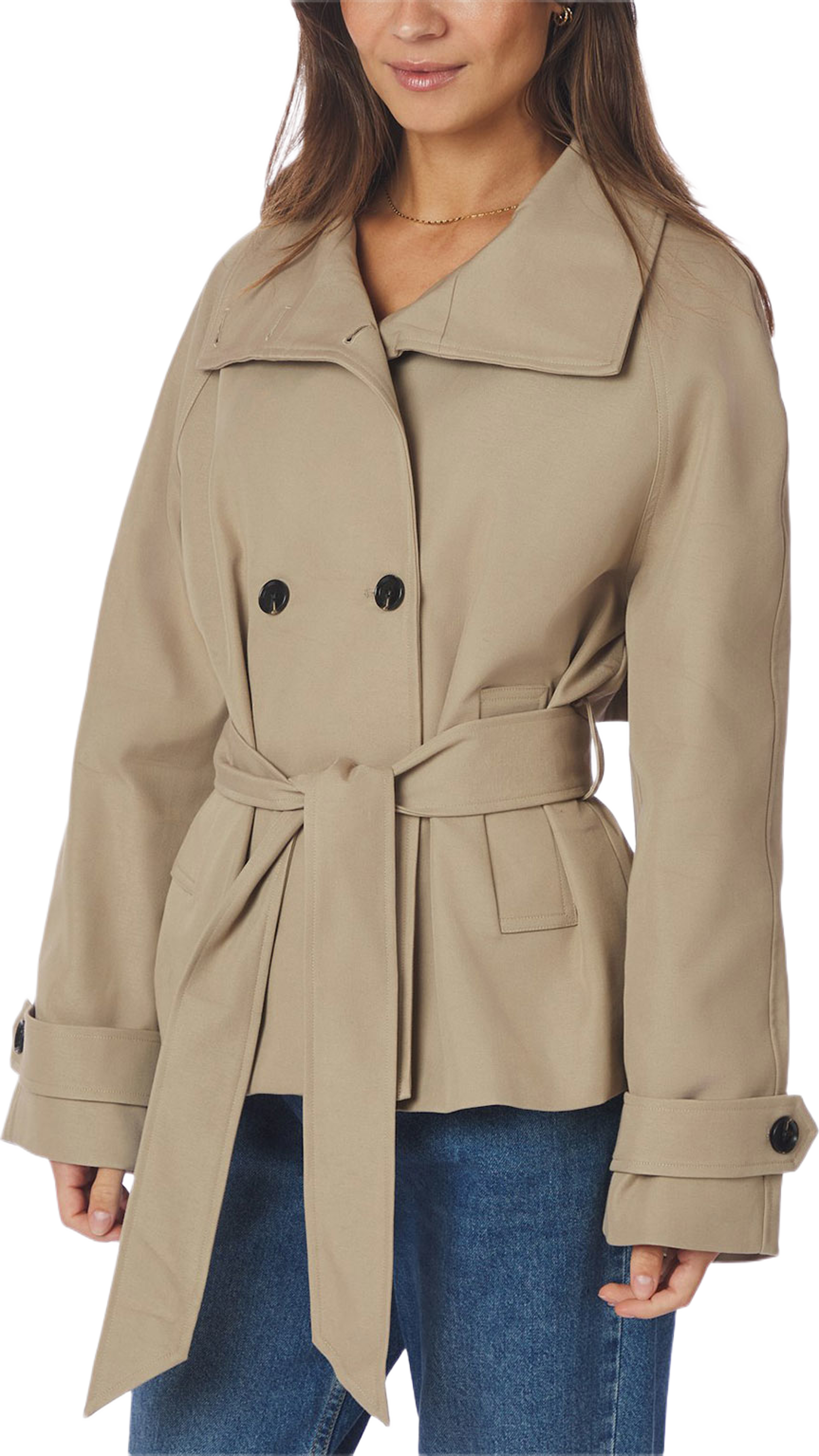 Munet Trench Jacket, från Neo Noir, i färgen Sand. Klicka för att öppna bilden i stort format