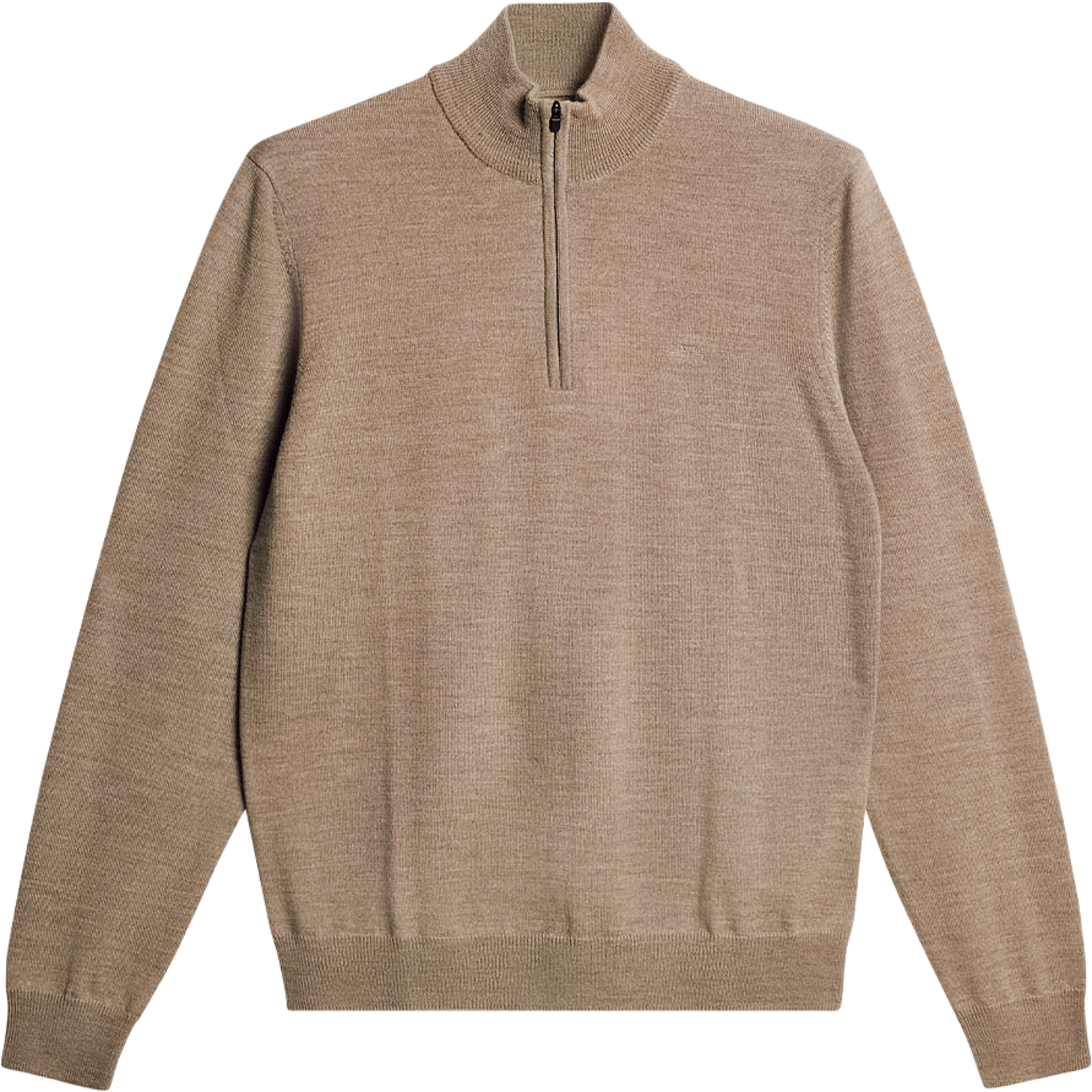 Kiyan Merino Quarter Zip, från J.Lindeberg, i färgen Brindle Melange. Klicka för att öppna bilden i stort format