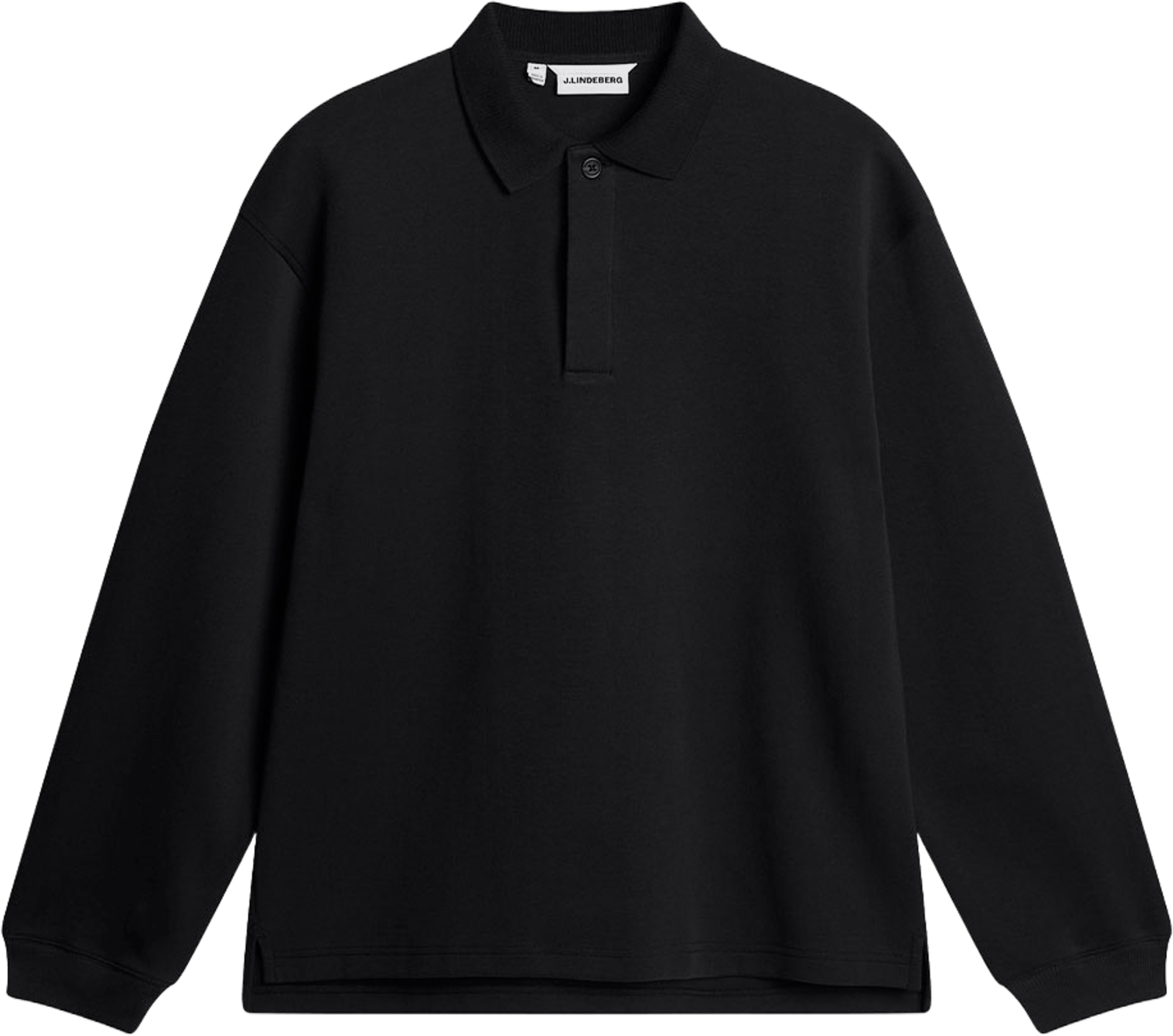 Cadan Polo Sweater, från J.Lindeberg, i färgen Black. Klicka för att öppna bilden i stort format