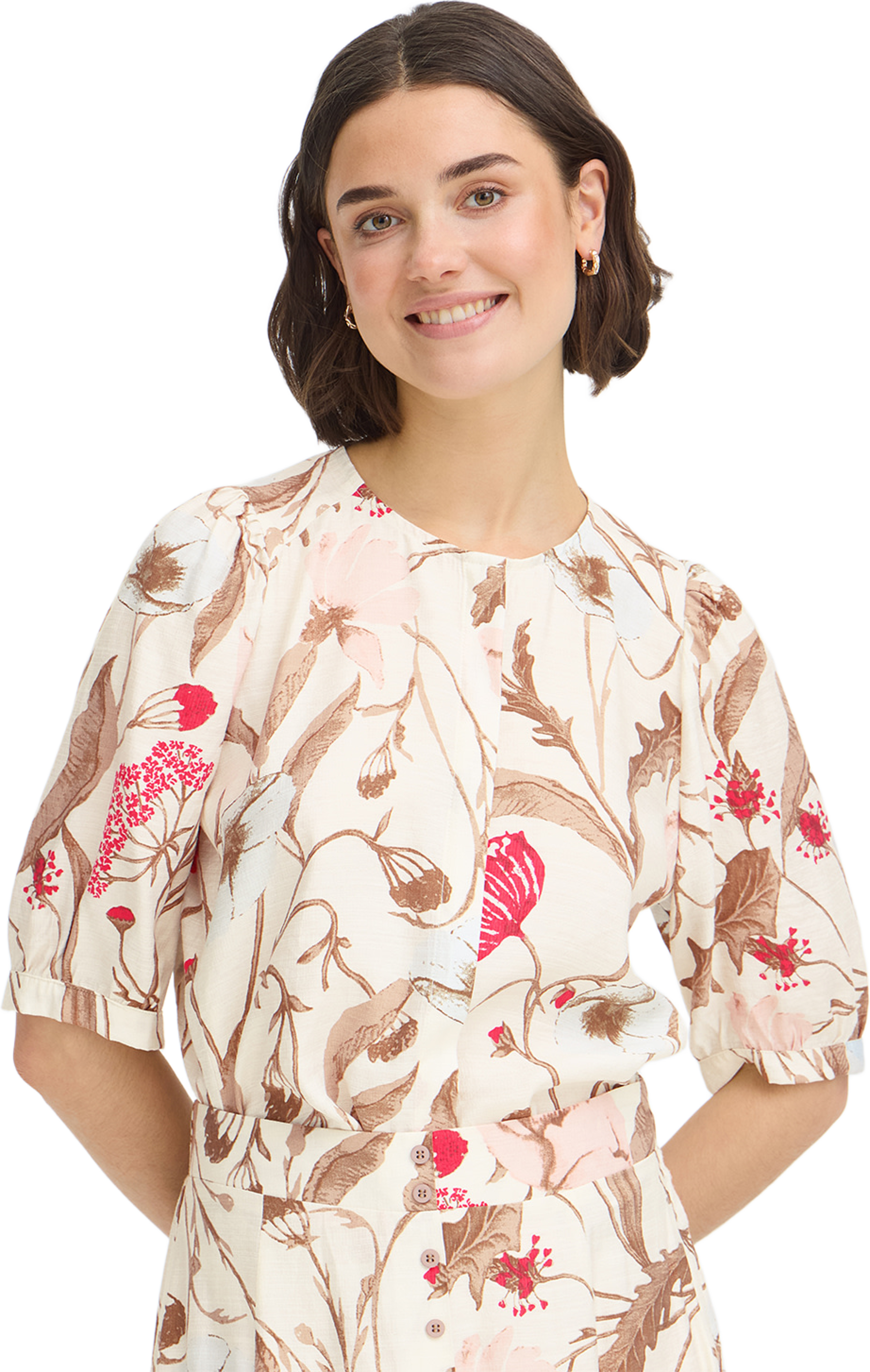 Ariana Sh 10, från Fransa, i färgen Savannah Floral. Klicka för att öppna bilden i stort format